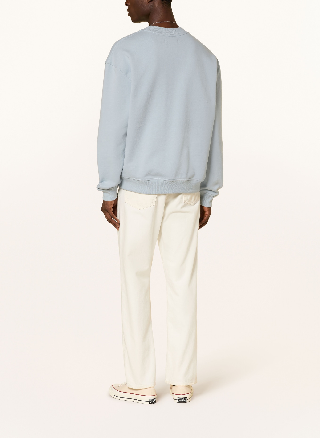 ALLSAINTS ASHER sweatshirt: LIGHT BLUE