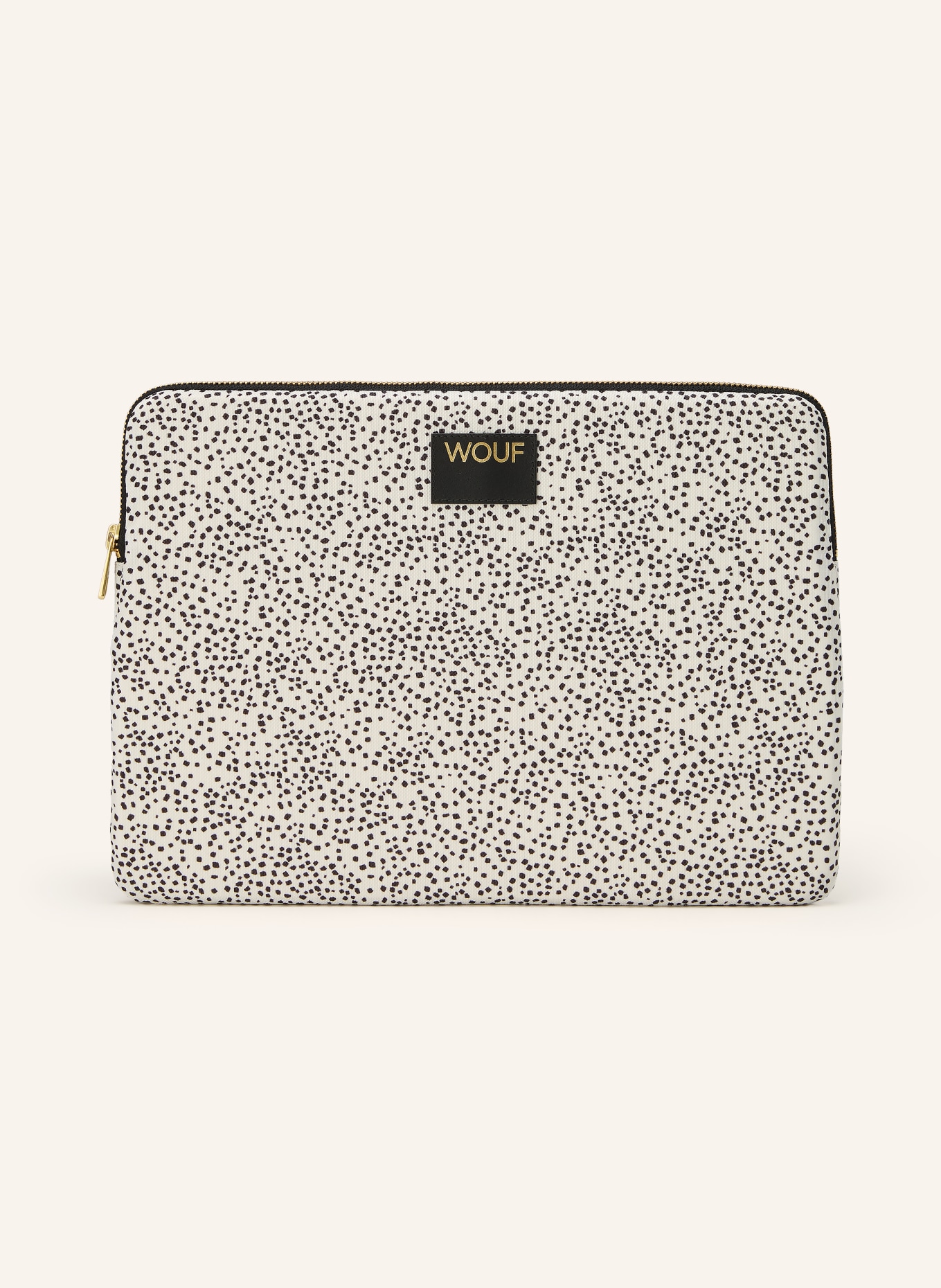 WOUF Pouzdro na notebook ROAR: REŽNÁ / ZLATÁ / ČERNÁ