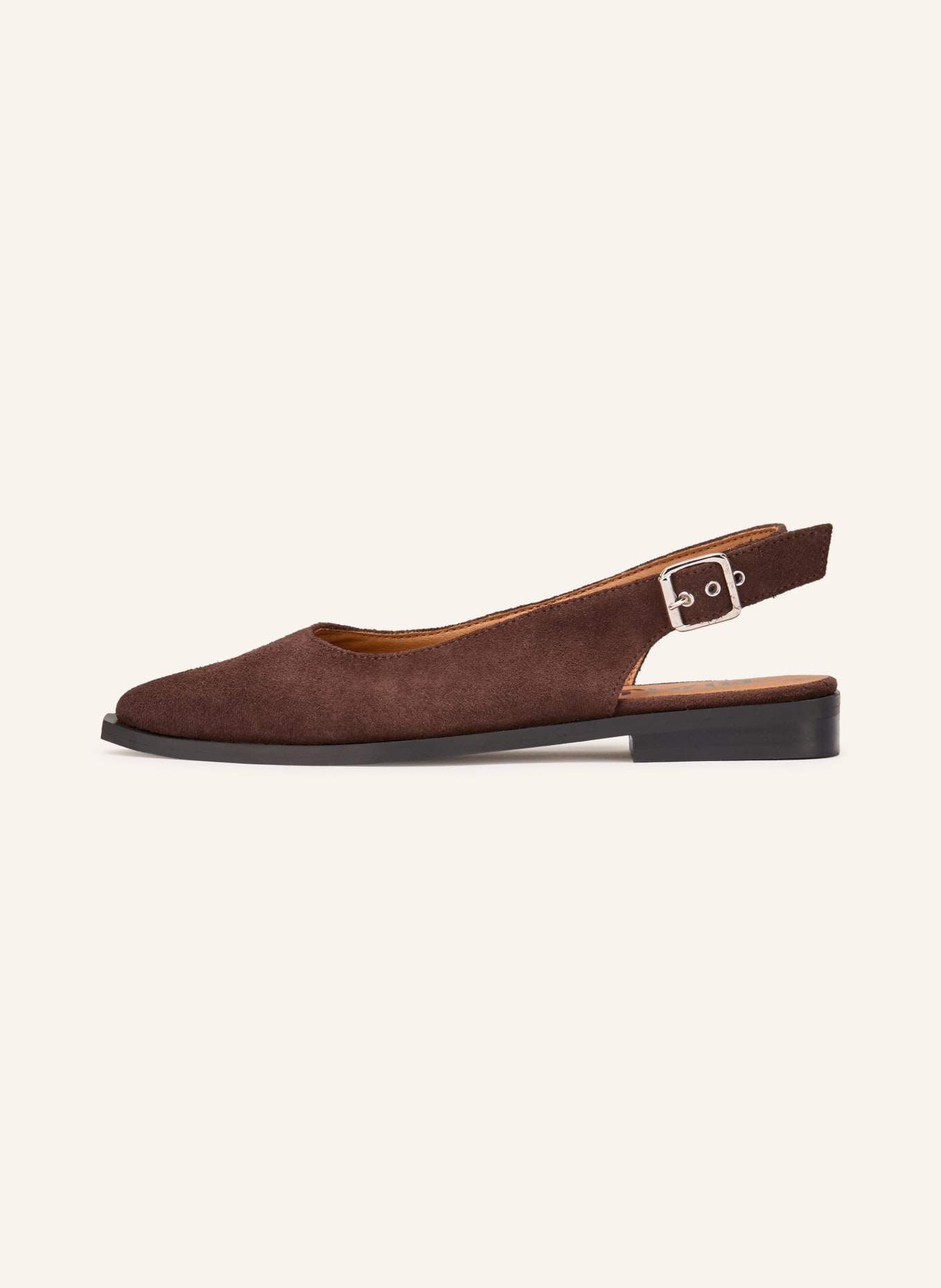 BIANCO Slingballerinas BIAVICTORIA: DUNKELBRAUN