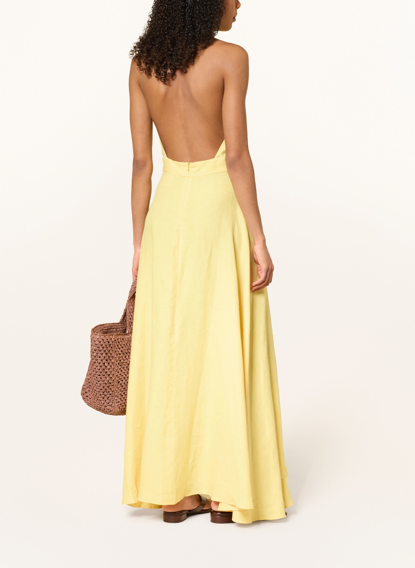 arkitaip Linen dress ISI: DARK YELLOW