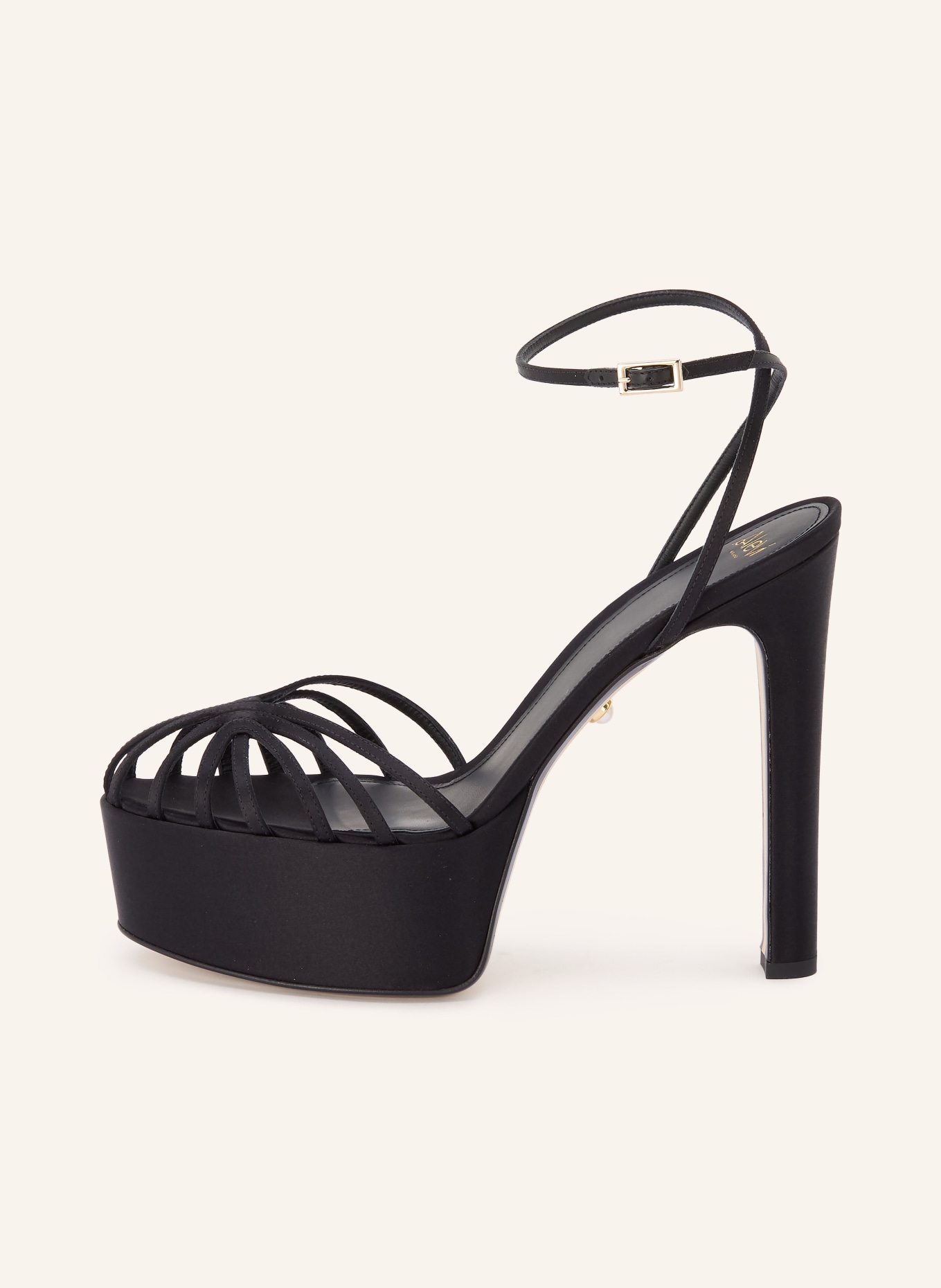 ALEVI Plateau-Sandaletten EVA: SCHWARZ