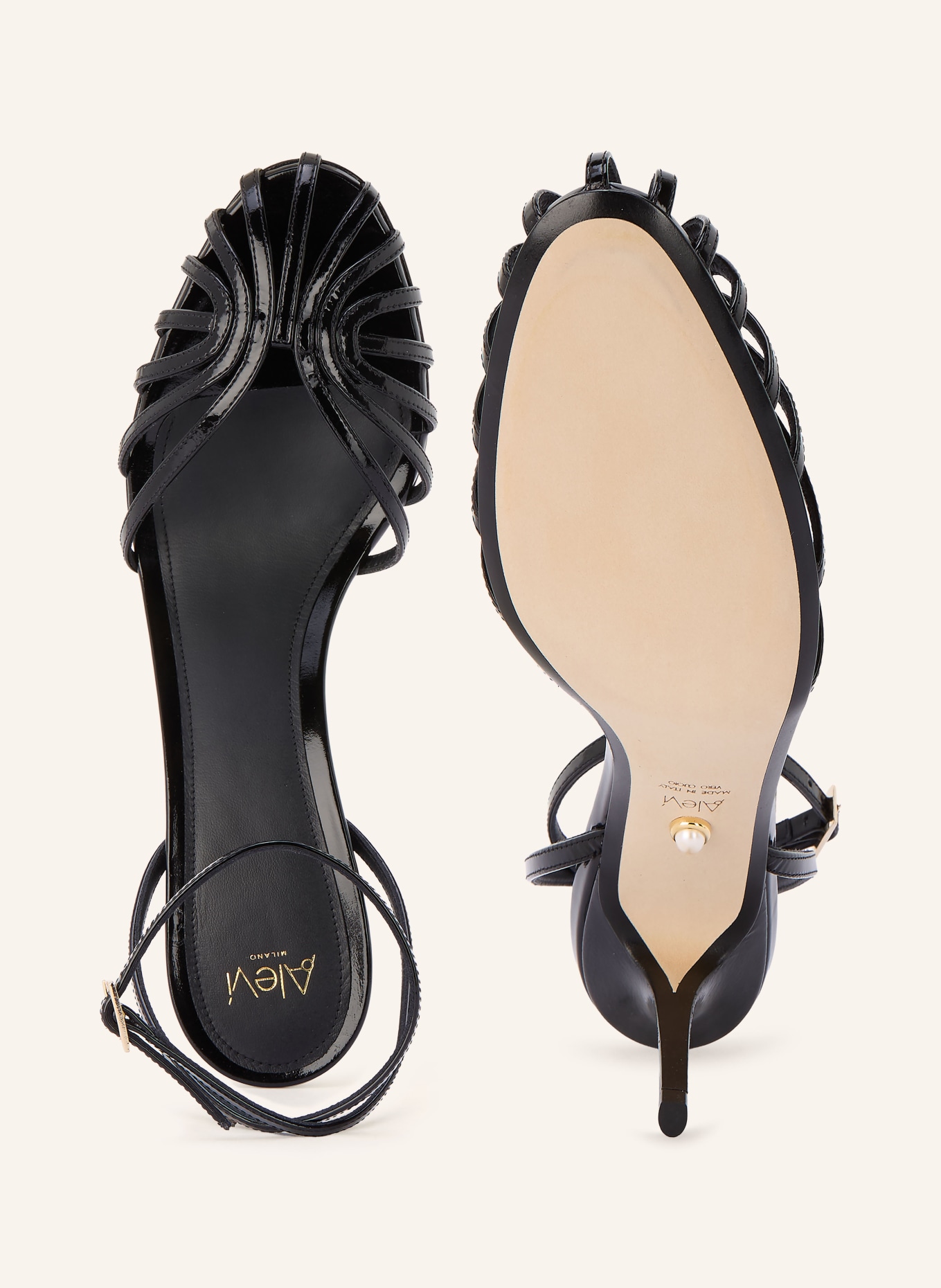 ALEVI Sandały BLAKE: CZARNY