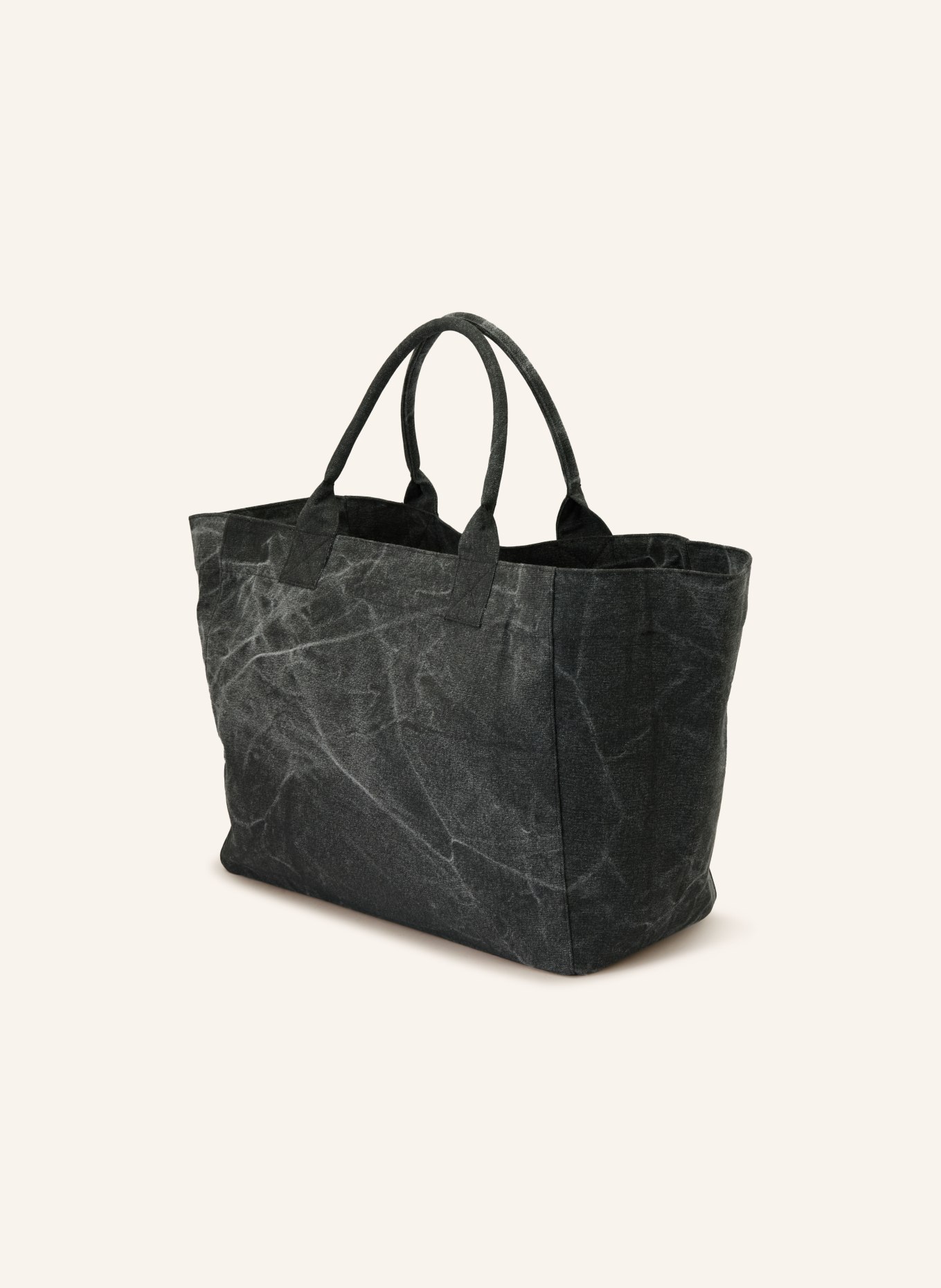 GANNI XXL Shopper: BLACK