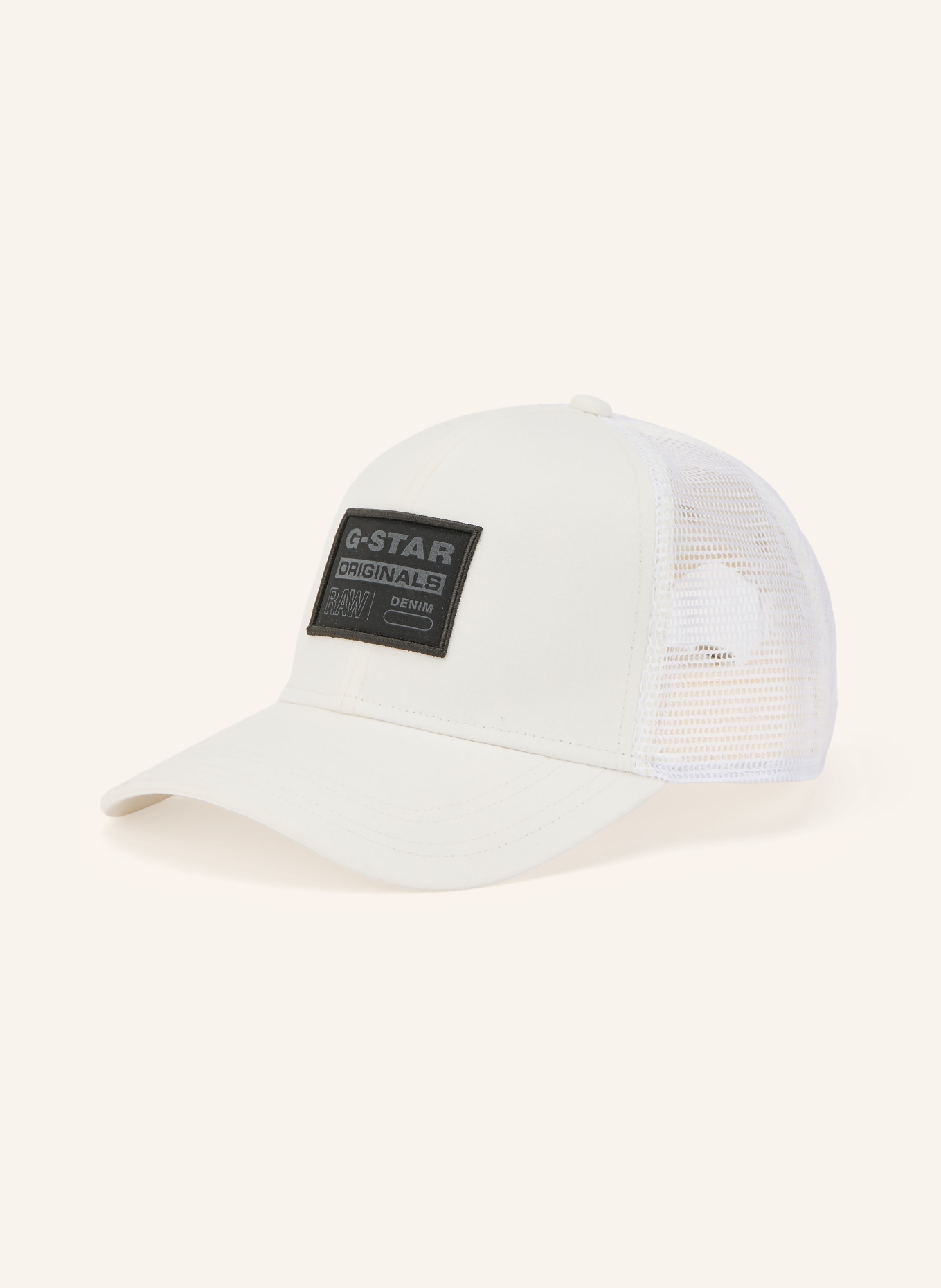 G-Star Cap: ECRU / WEISS / SCHWARZ