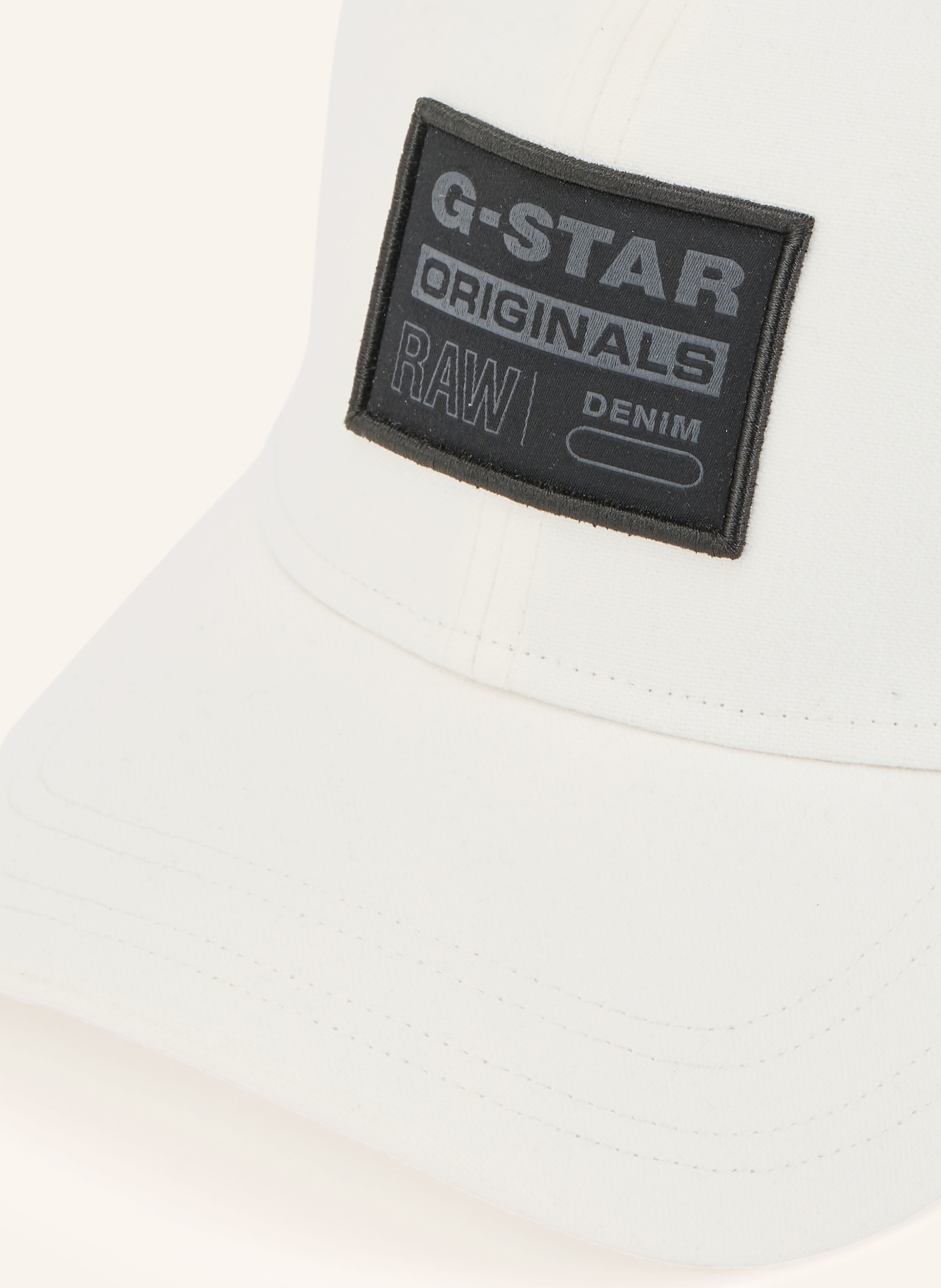 G-Star Cap: ECRU / WEISS / SCHWARZ
