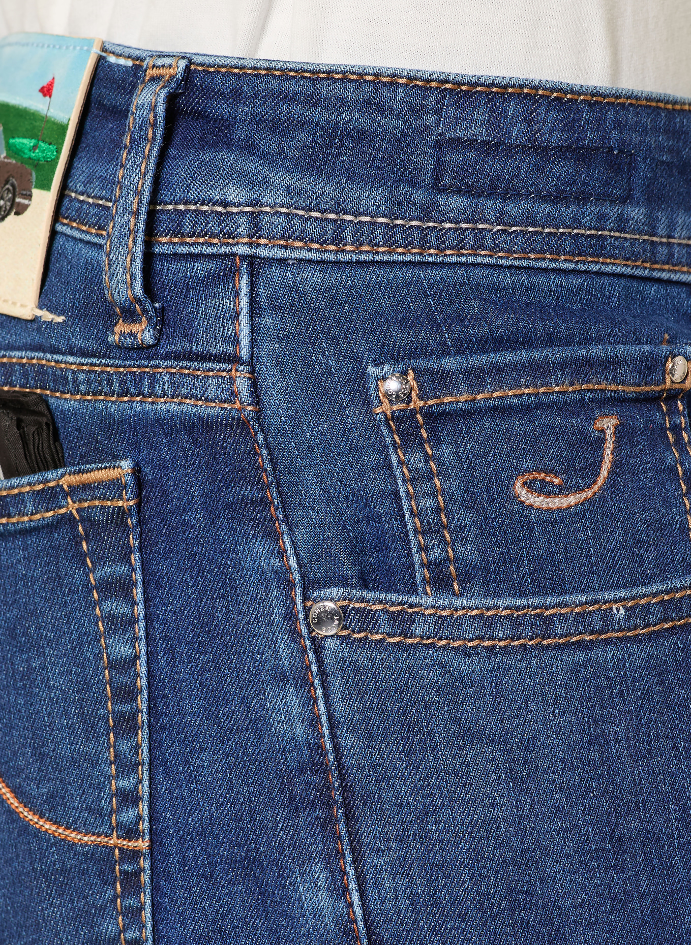 JACOB COHEN Jeans BARD Slim Fit: 100D DARK BLUE