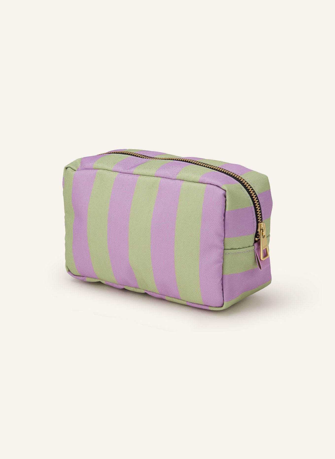 WOUF RIVIERA cosmetic bag: PINK / GOLD / LIGHT GREEN