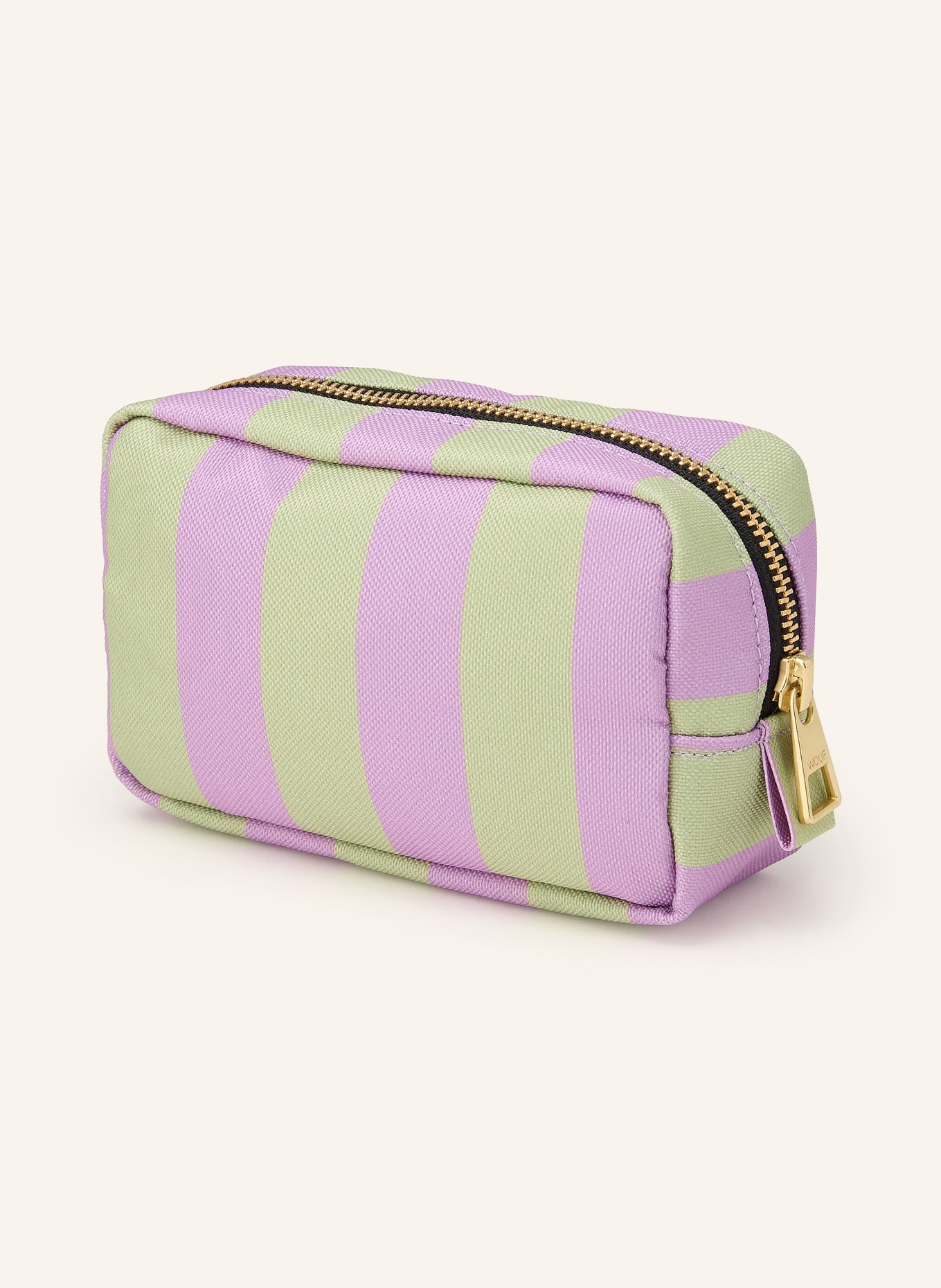 WOUF Kosmetiktasche RIVIERA: HELLLILA / GOLD / HELLGRÜN
