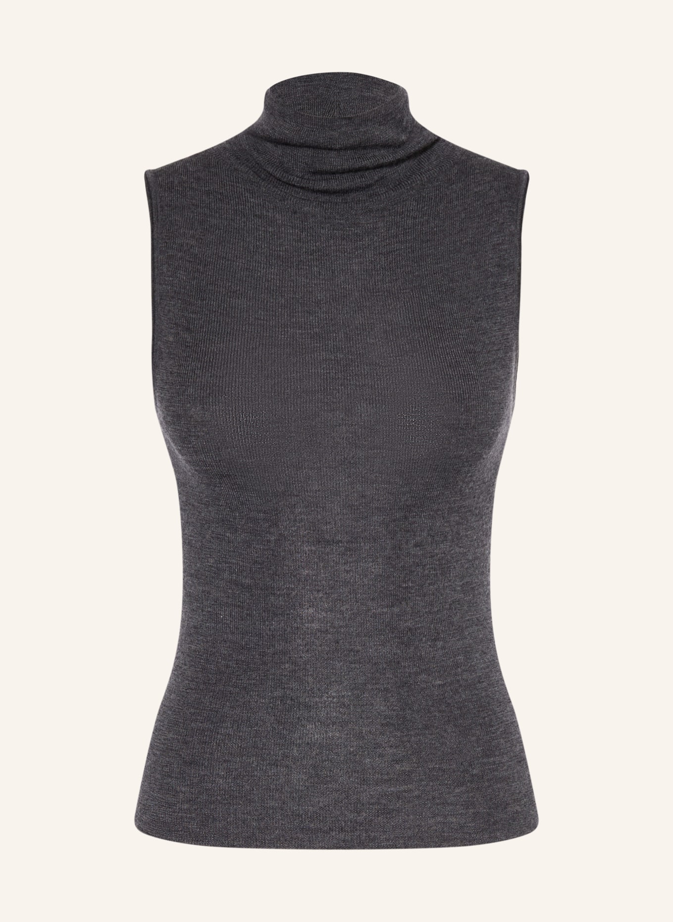 COS knit top: DARK GRAY