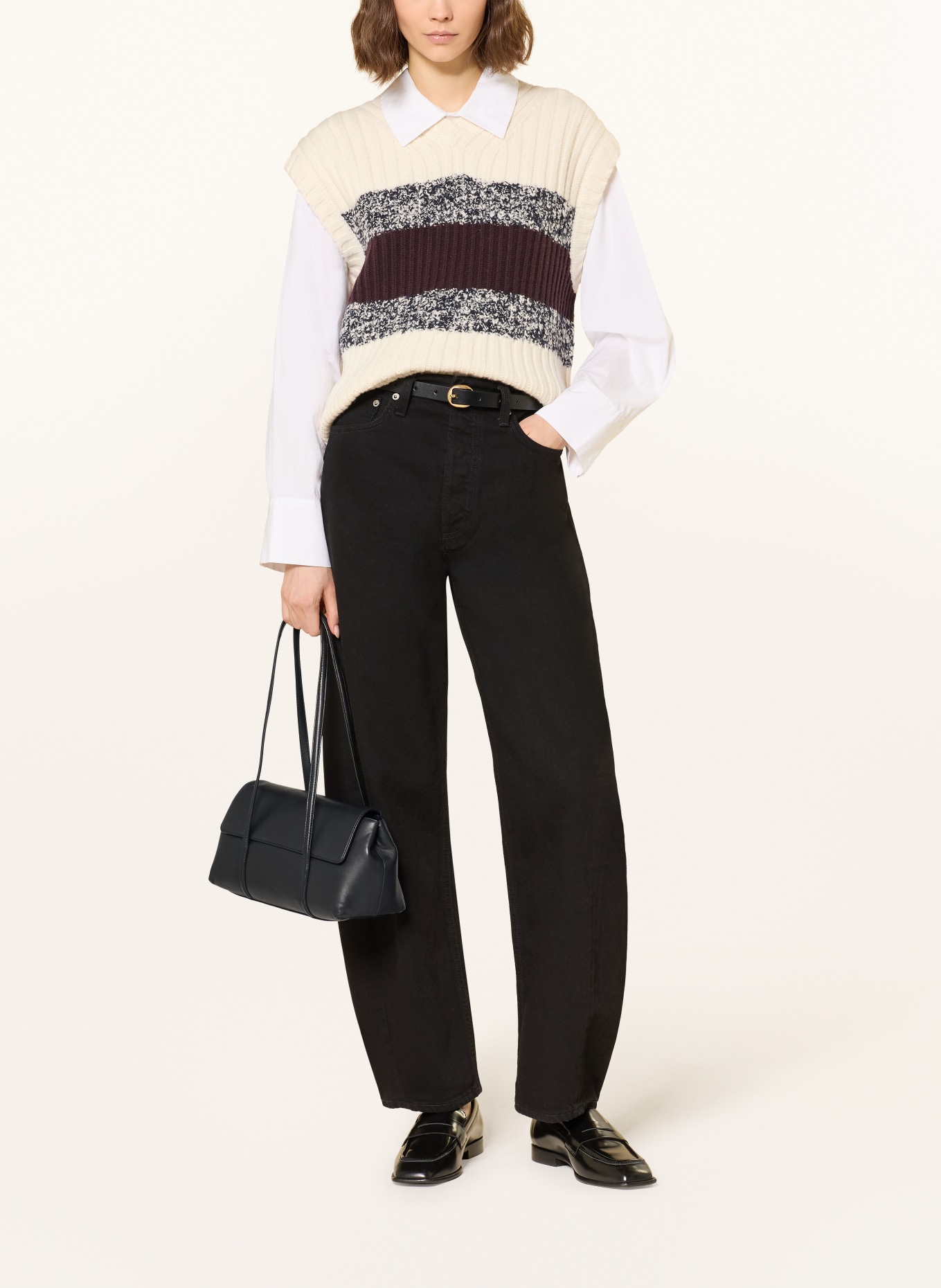 COS shoulder bag: BLACK