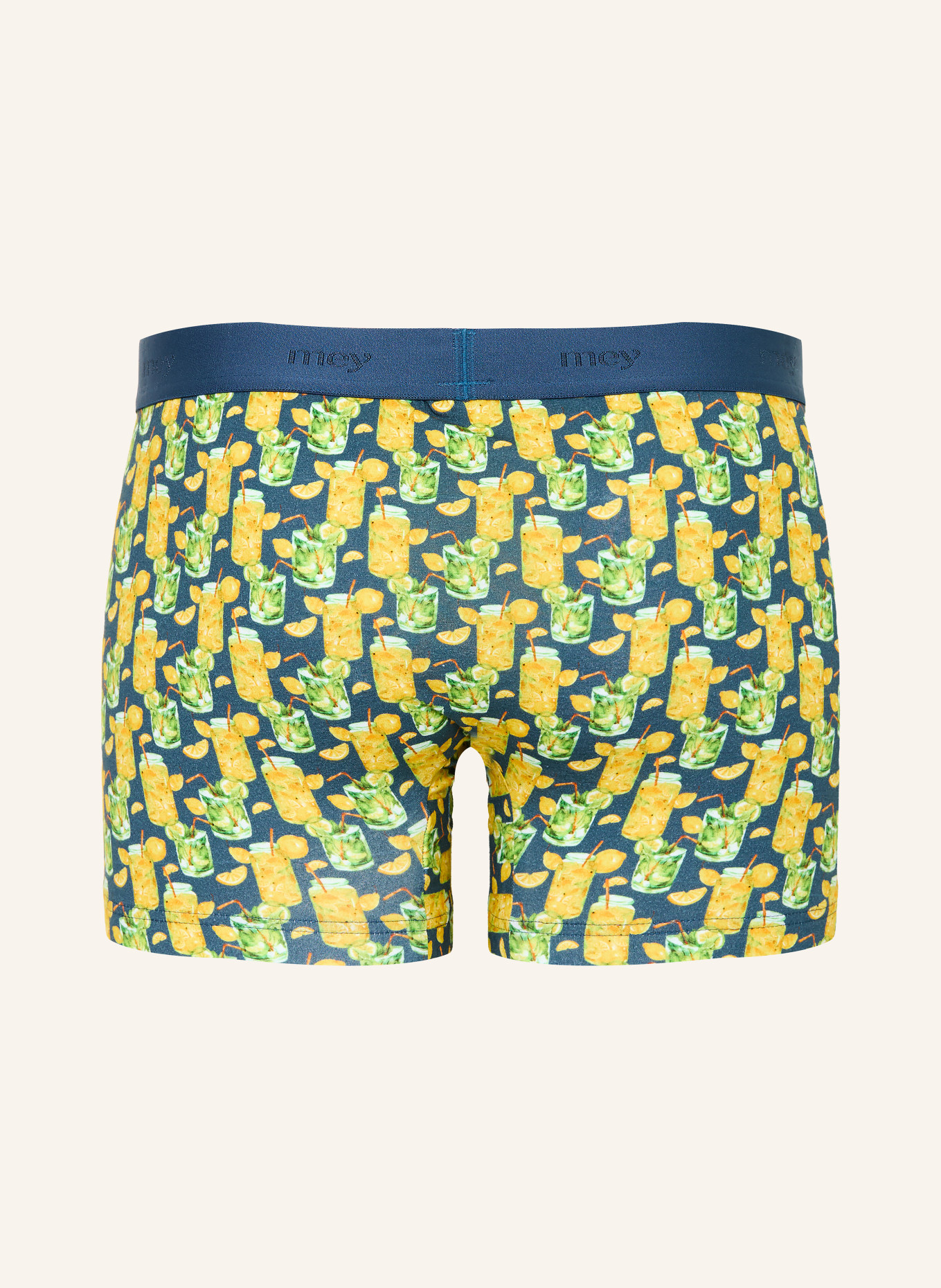 mey Boxershorts Serie REFRESH BAR: BLAU / GELB / HELLGRÜN