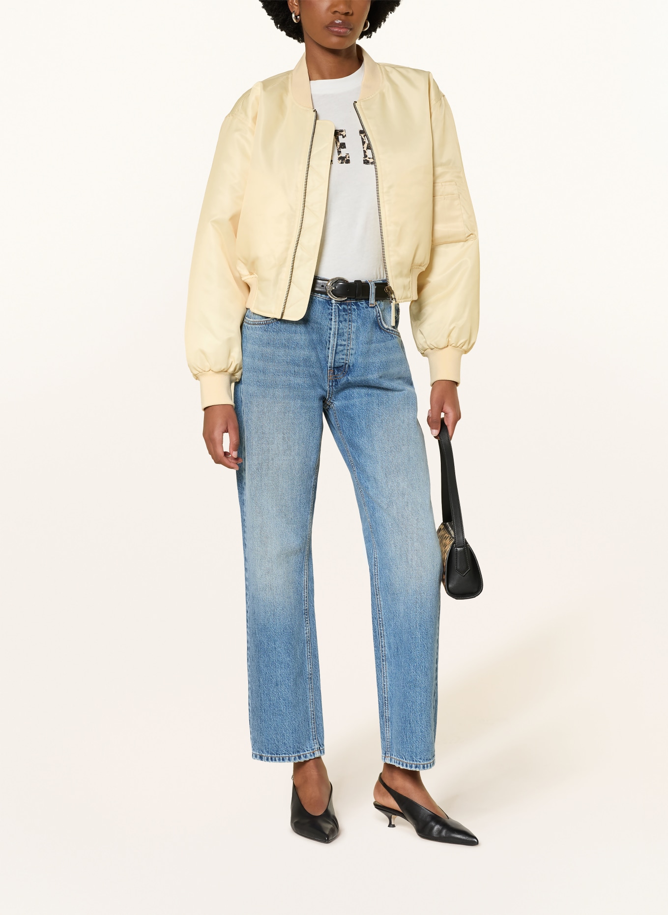 ANINE BING Blouson LEON: HELLGELB