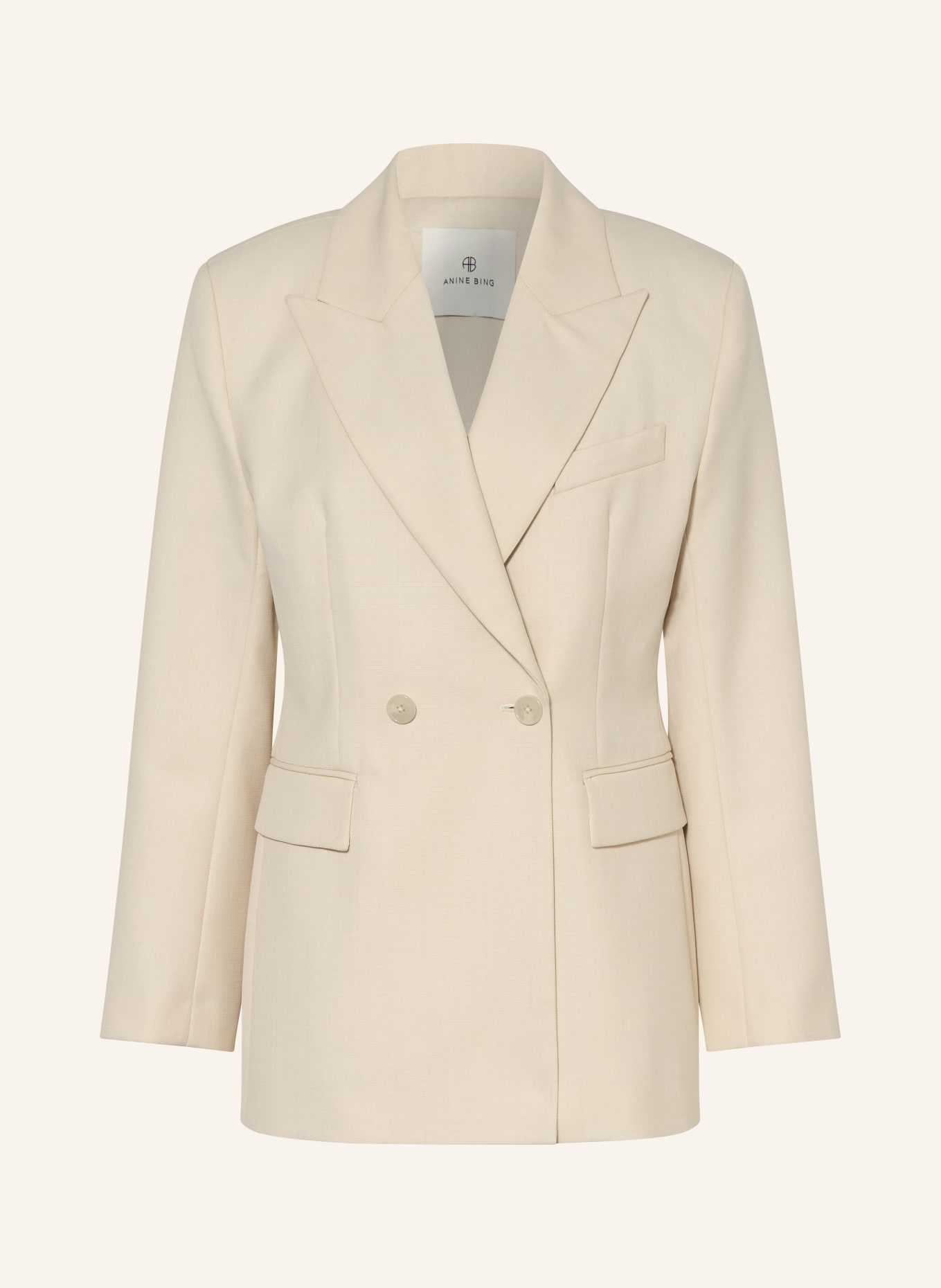 ANINE BING Longblazer TIPHAINE: ECRU