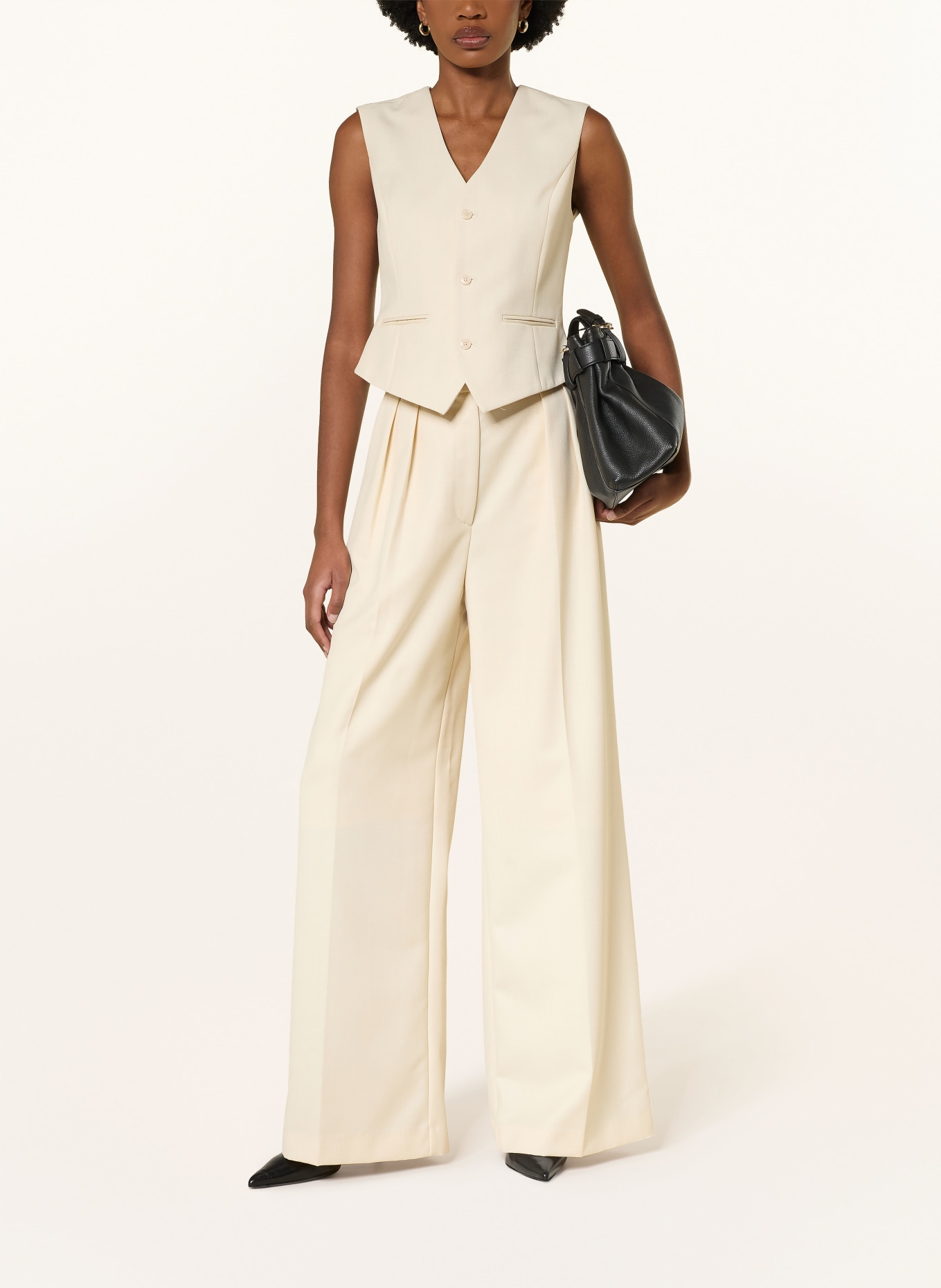 ANINE BING Blazerweste MARIO: ECRU