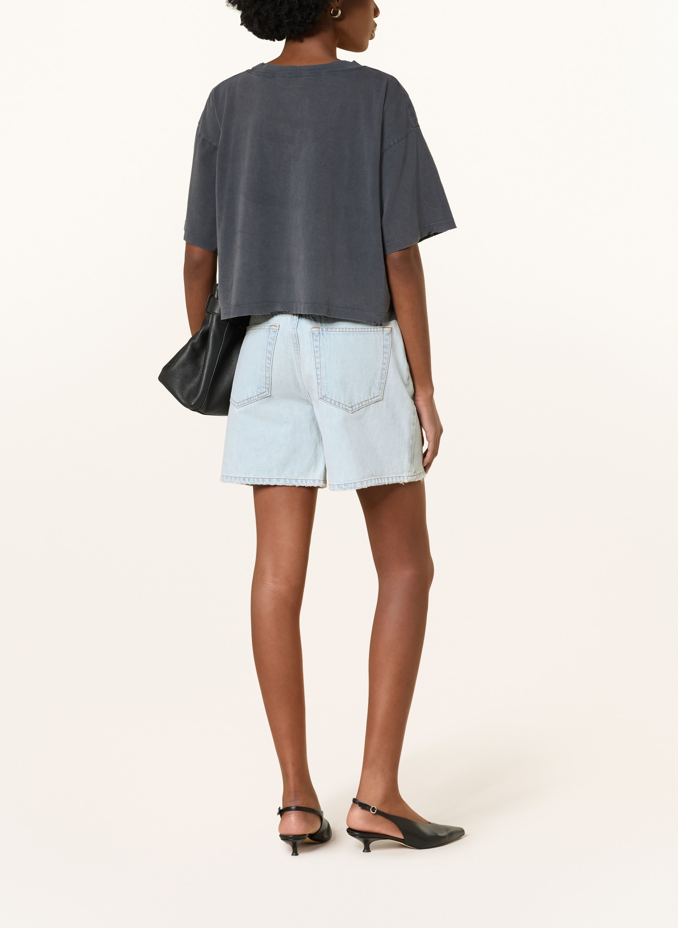 ANINE BING Jeansshorts DELANEY: LUCID BLUE WASHED BLUE