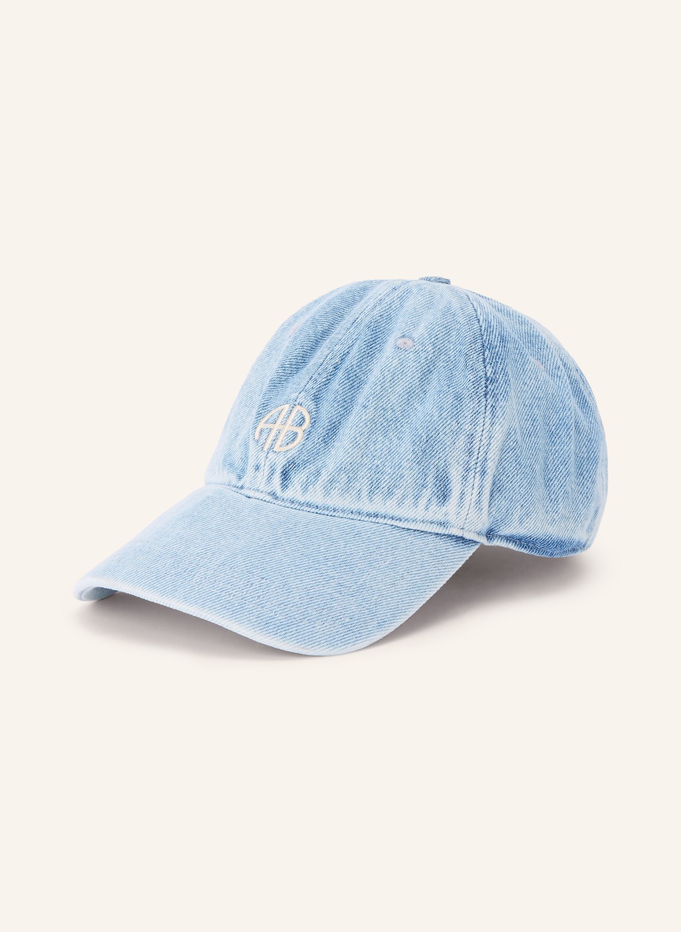 ANINE BING Jeans-Cap JEREMY: HELLBLAU