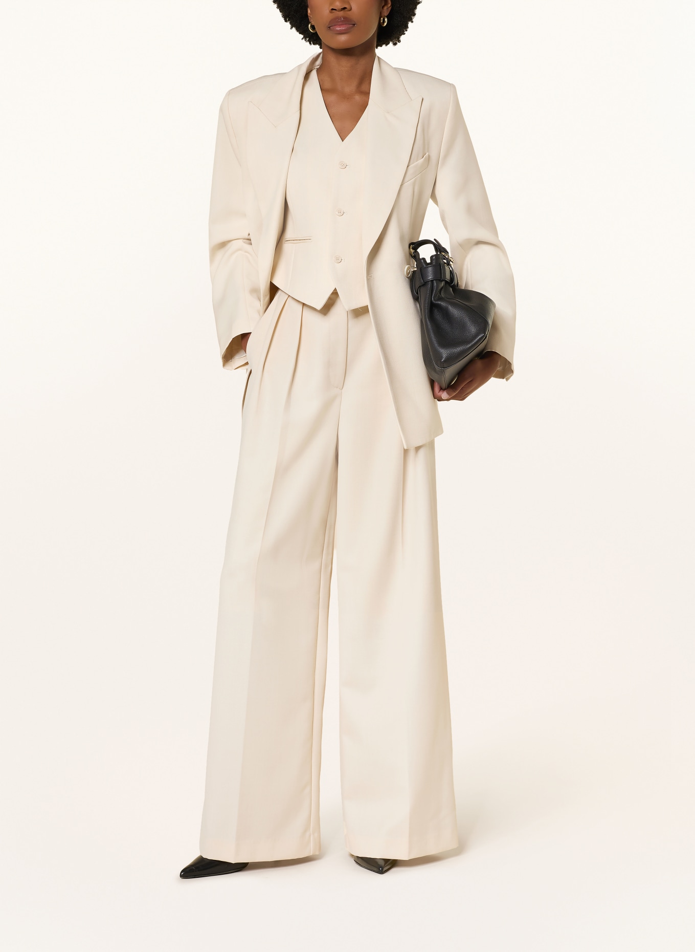 ANINE BING Marlenehose LOU: CREME