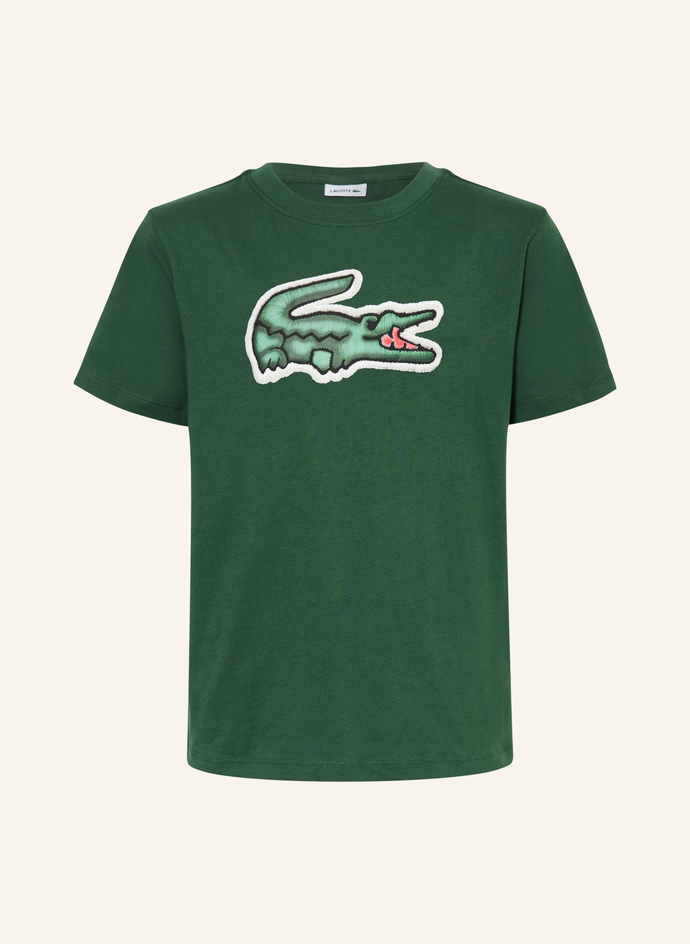LACOSTE T-Shirt: GRÜN