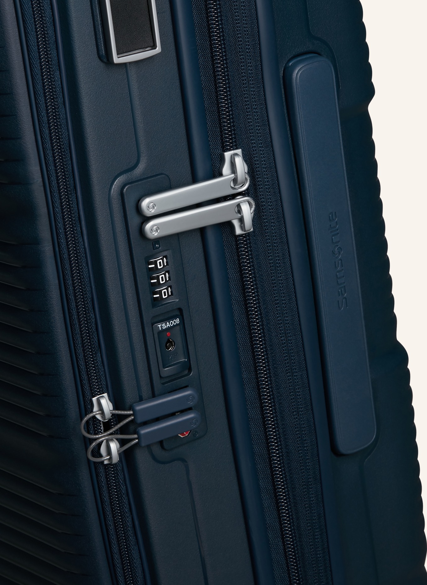 Samsonite Trolley PARALUX: DUNKELBLAU