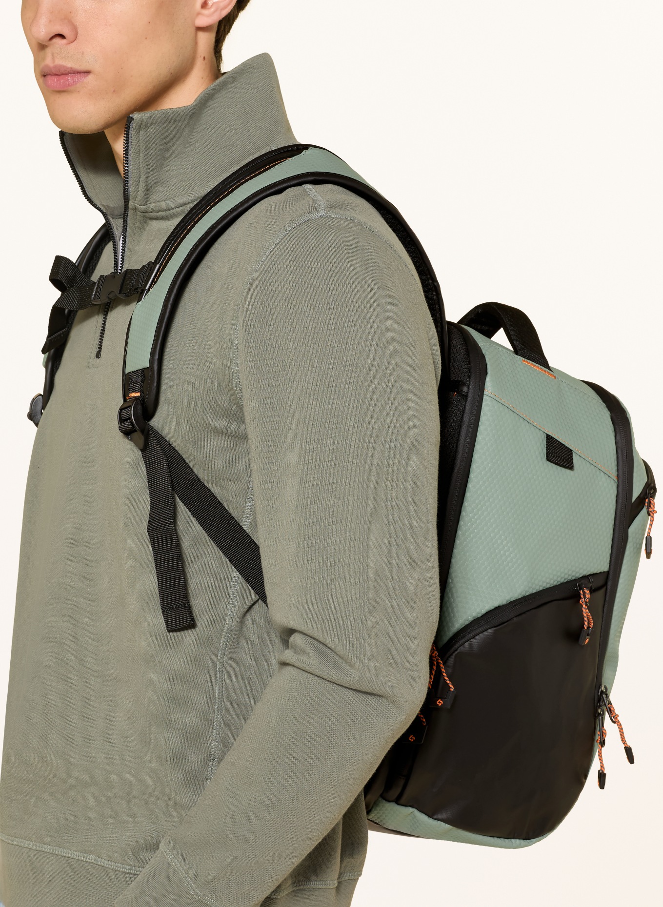 Samsonite Rucksack ECODIVER XS 19 l mit Laptop-Fach: GRÜN / SCHWARZ