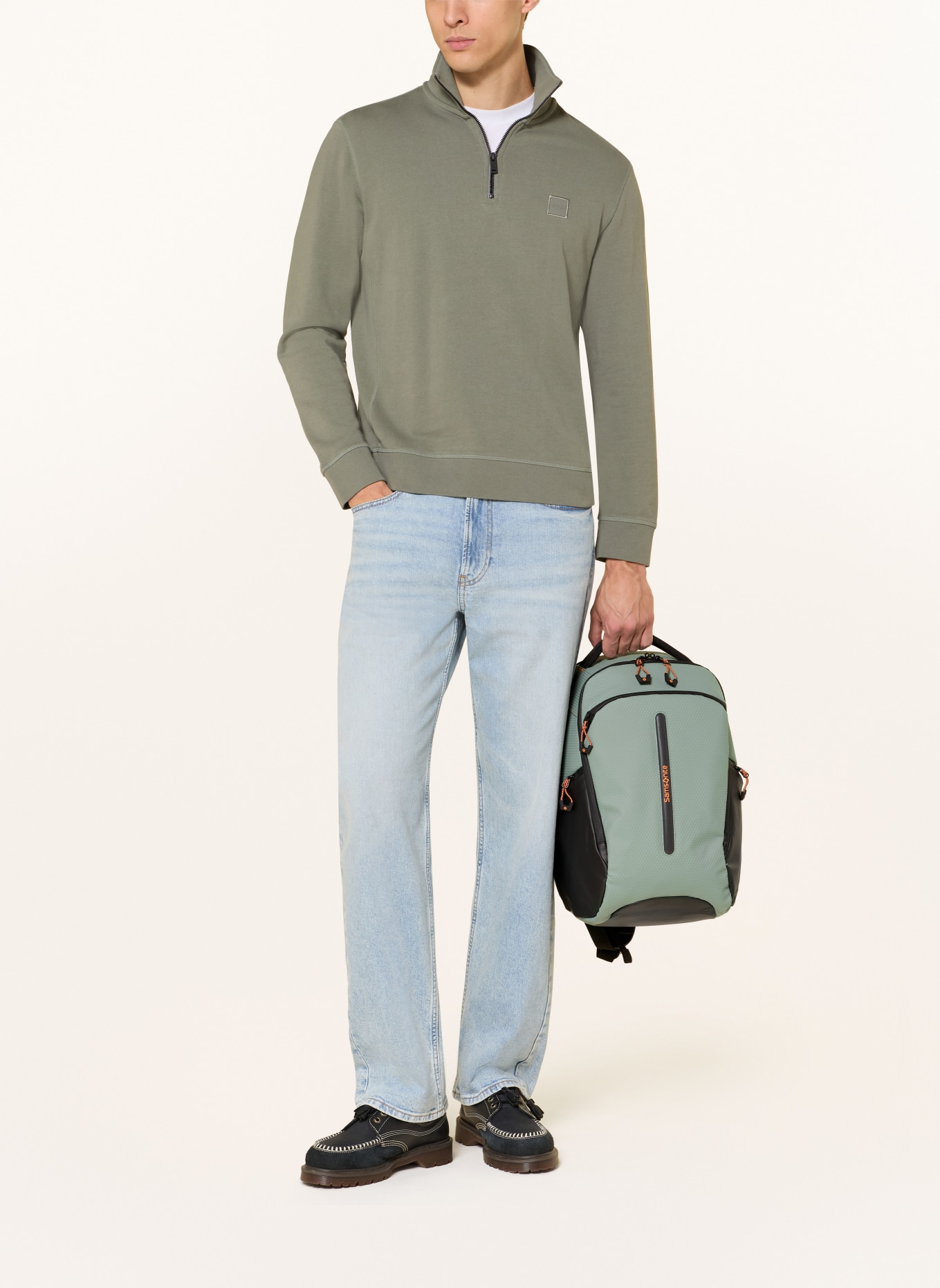 Samsonite Rucksack ECODIVER XS 19 l mit Laptop-Fach: GRÜN / SCHWARZ