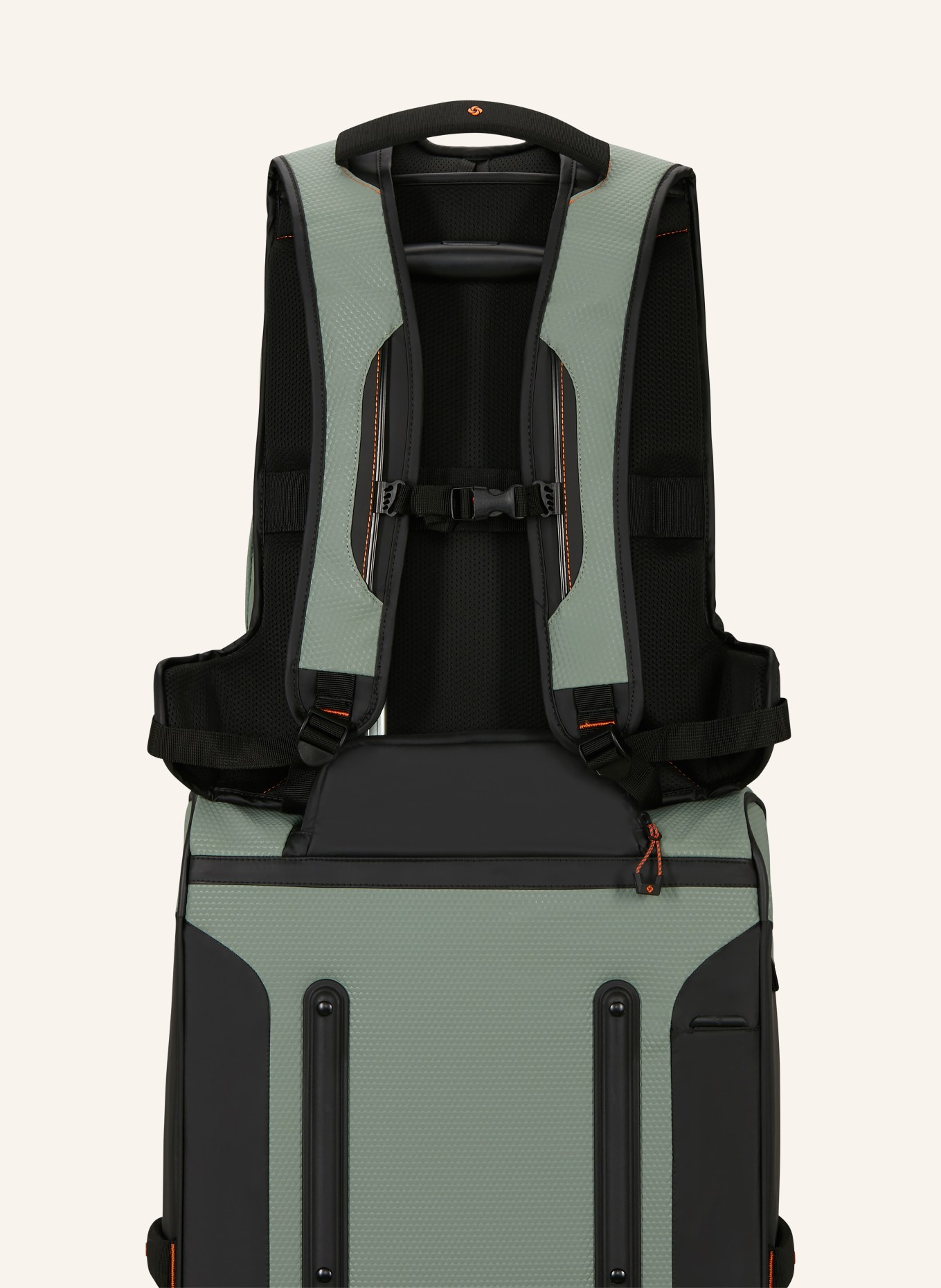 Samsonite Rucksack ECODIVER L 26 l mit Laptop-Fach: GRÜN / SCHWARZ