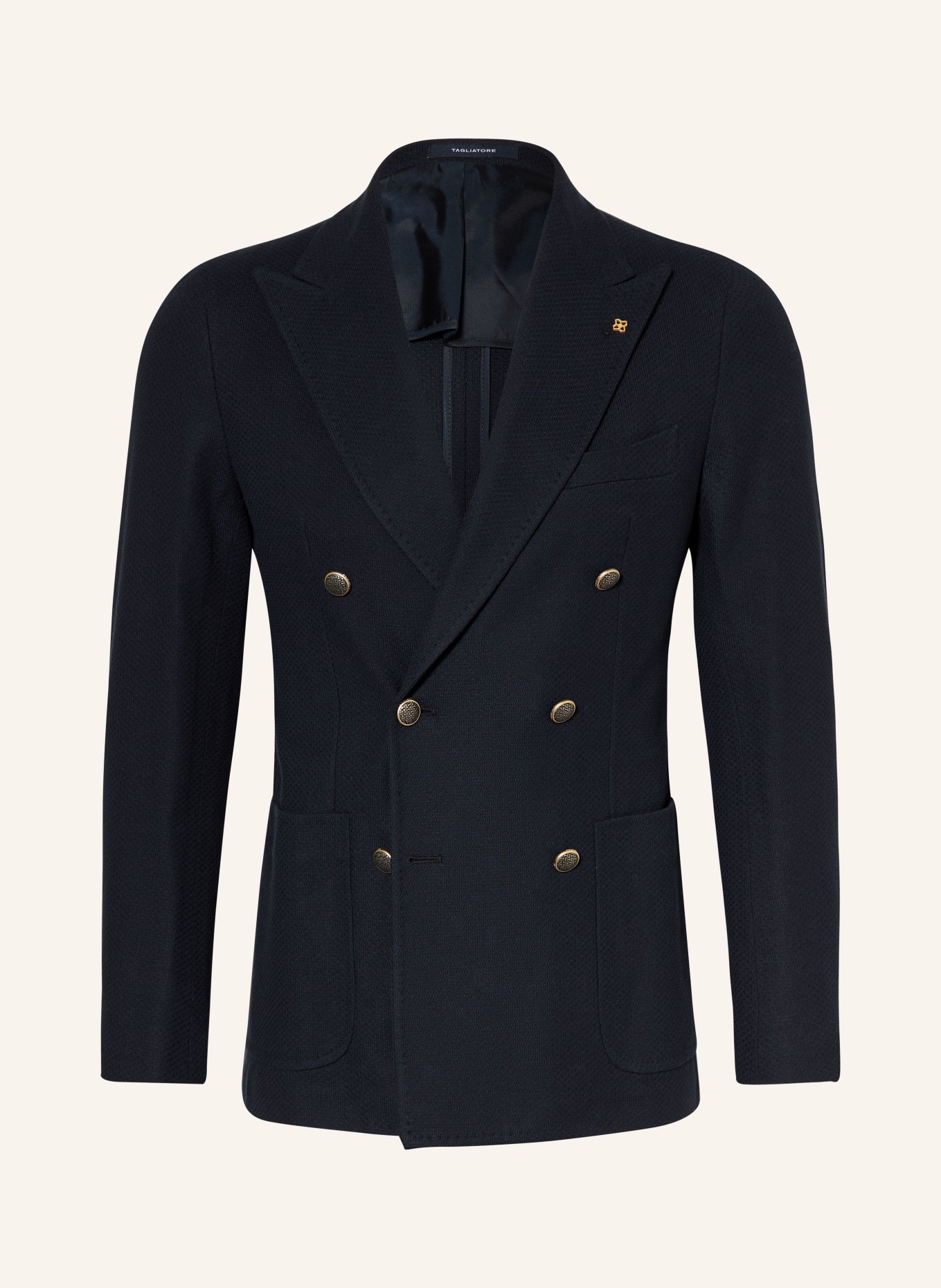 TAGLIATORE Jersey jacket, extra slim fit: DARK BLUE