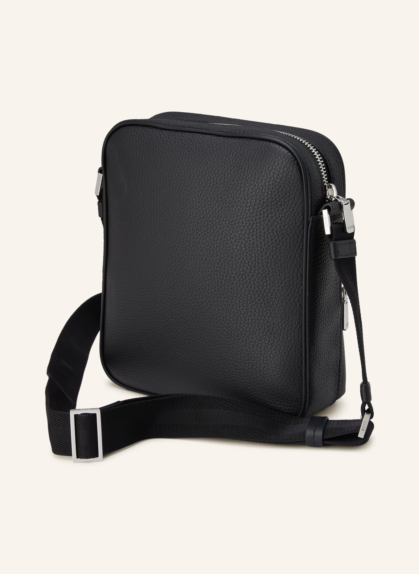 BOSS Schultertasche NEW CROSSTOWN: SCHWARZ / SILBER