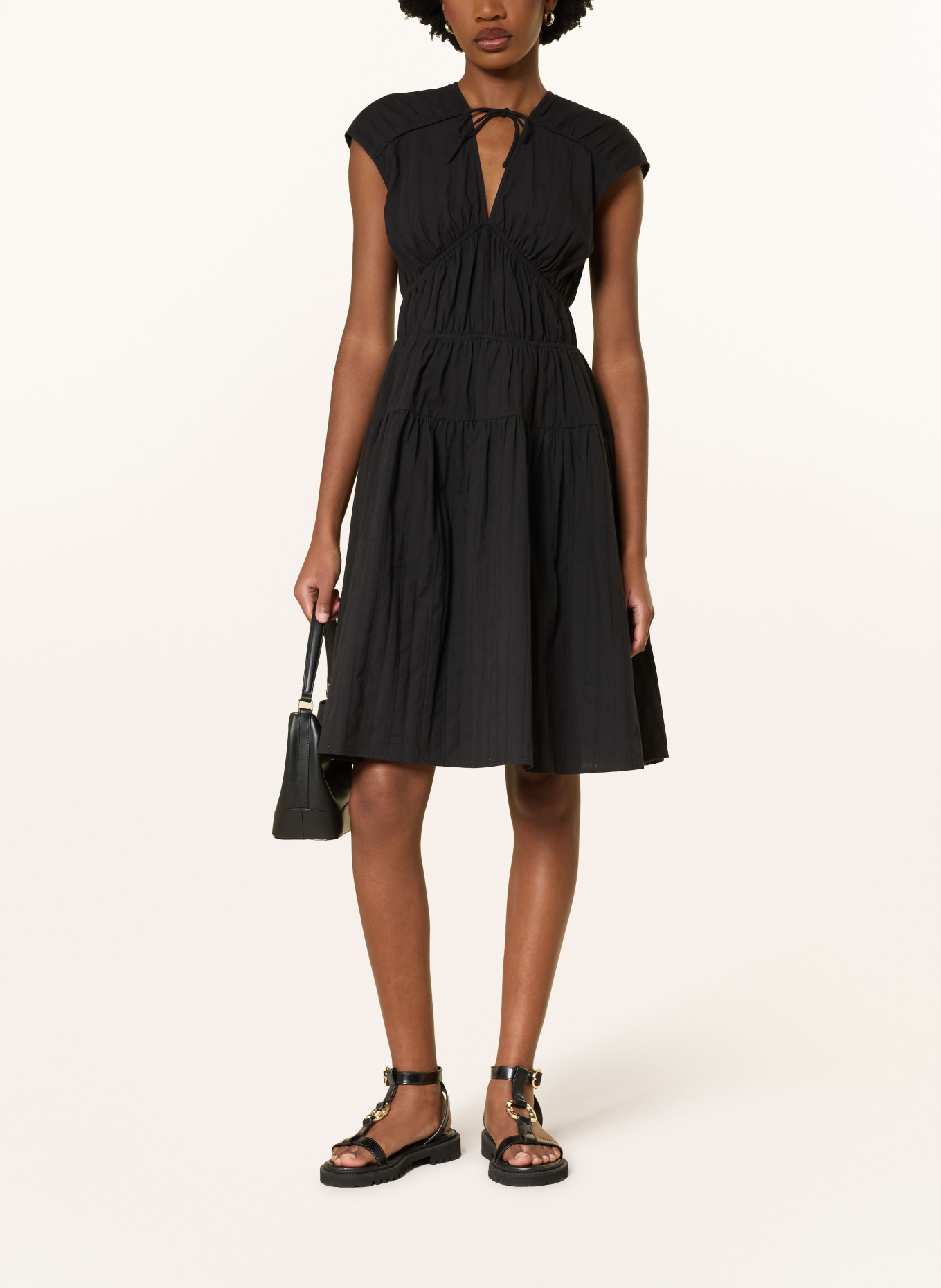 MRS & HUGS Kleid: SCHWARZ