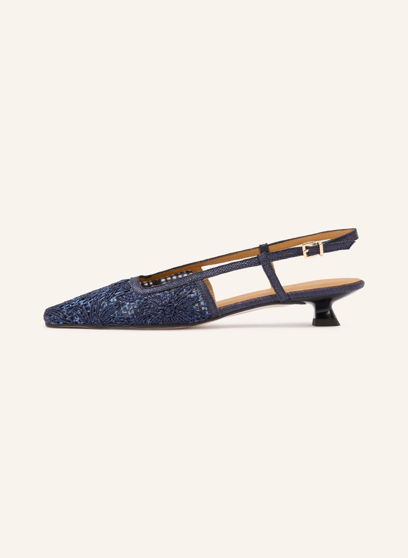 PEDRO MIRALLES Slingpumps AIRO: DUNKELBLAU / HELLBLAU