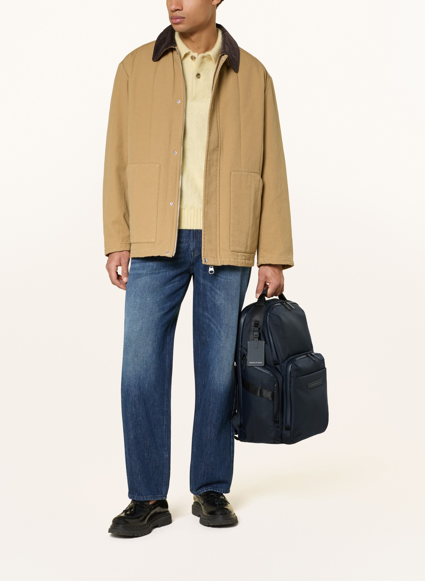 HORIZN STUDIOS Rucksack MIDTOWN 32 l mit Laptop-Fach: DUNKELBLAU