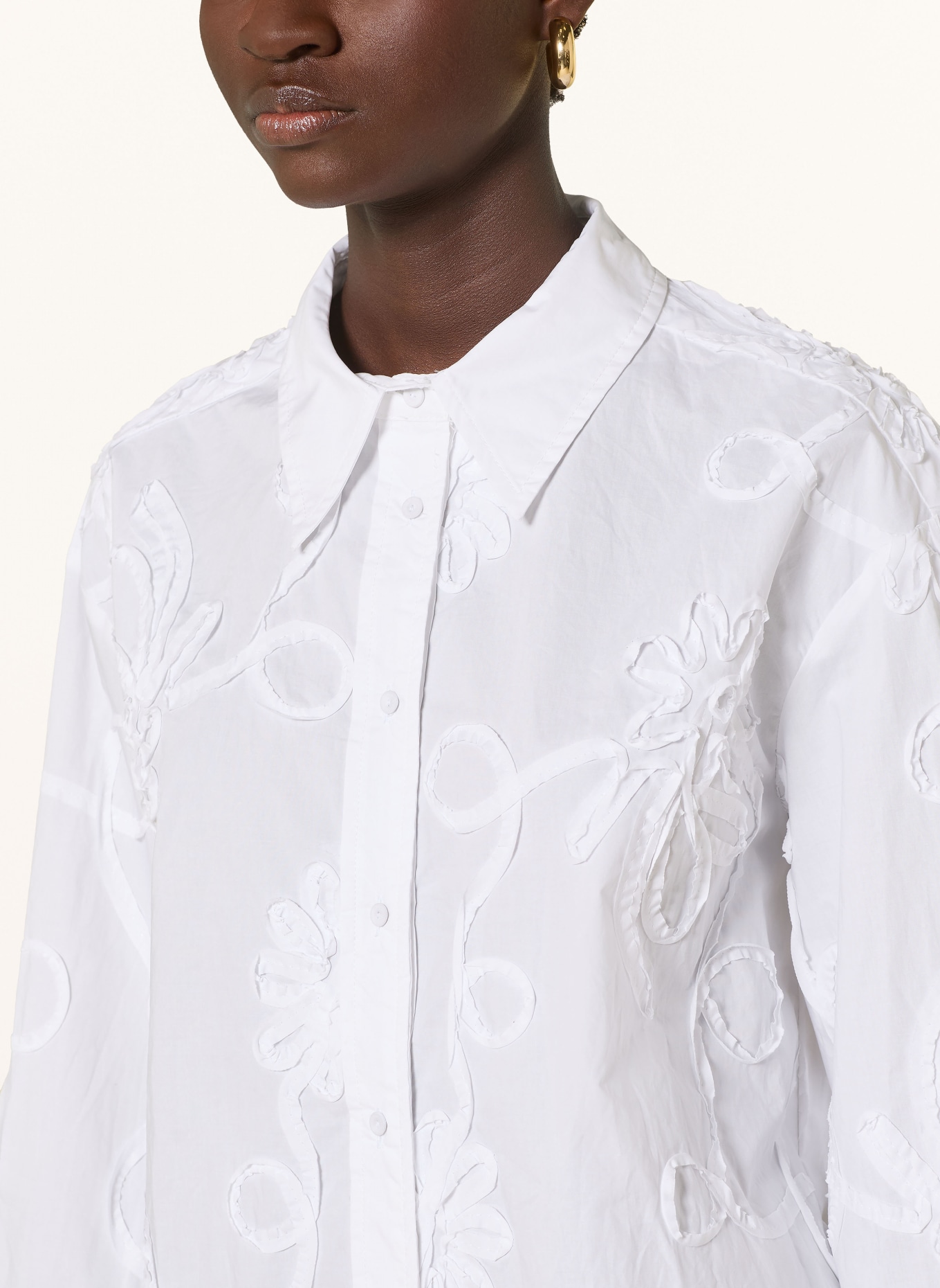 co'couture Shirt blouse XAVIERCC: WHITE