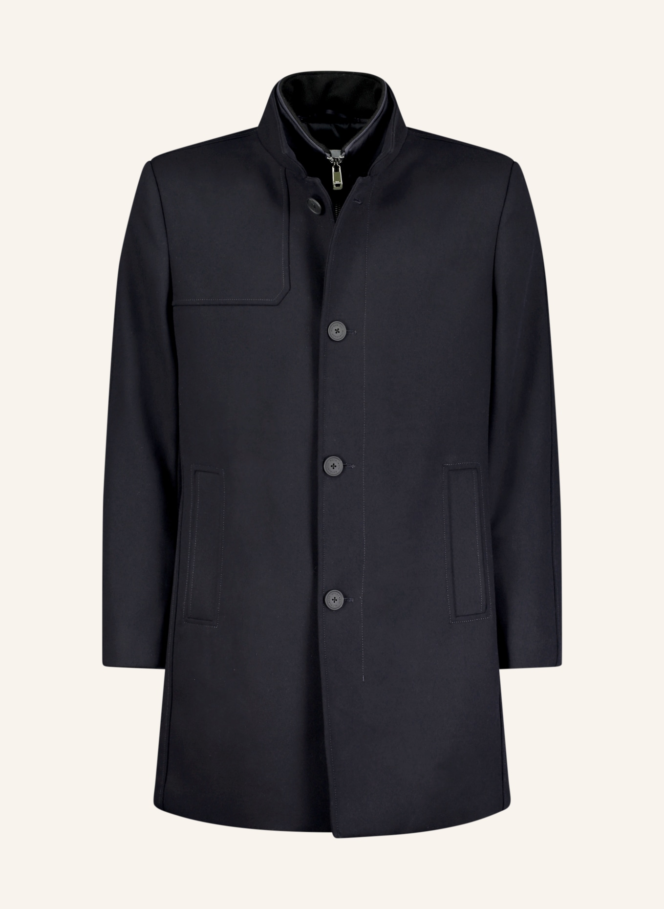 ROY ROBSON Manteau avec cache amovible: BLEU FONCÉ