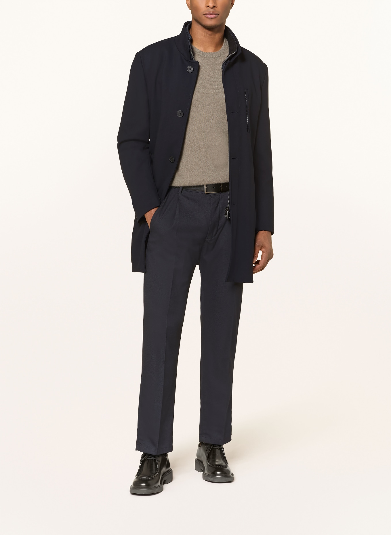 ROY ROBSON Manteau avec cache amovible: BLEU FONCÉ