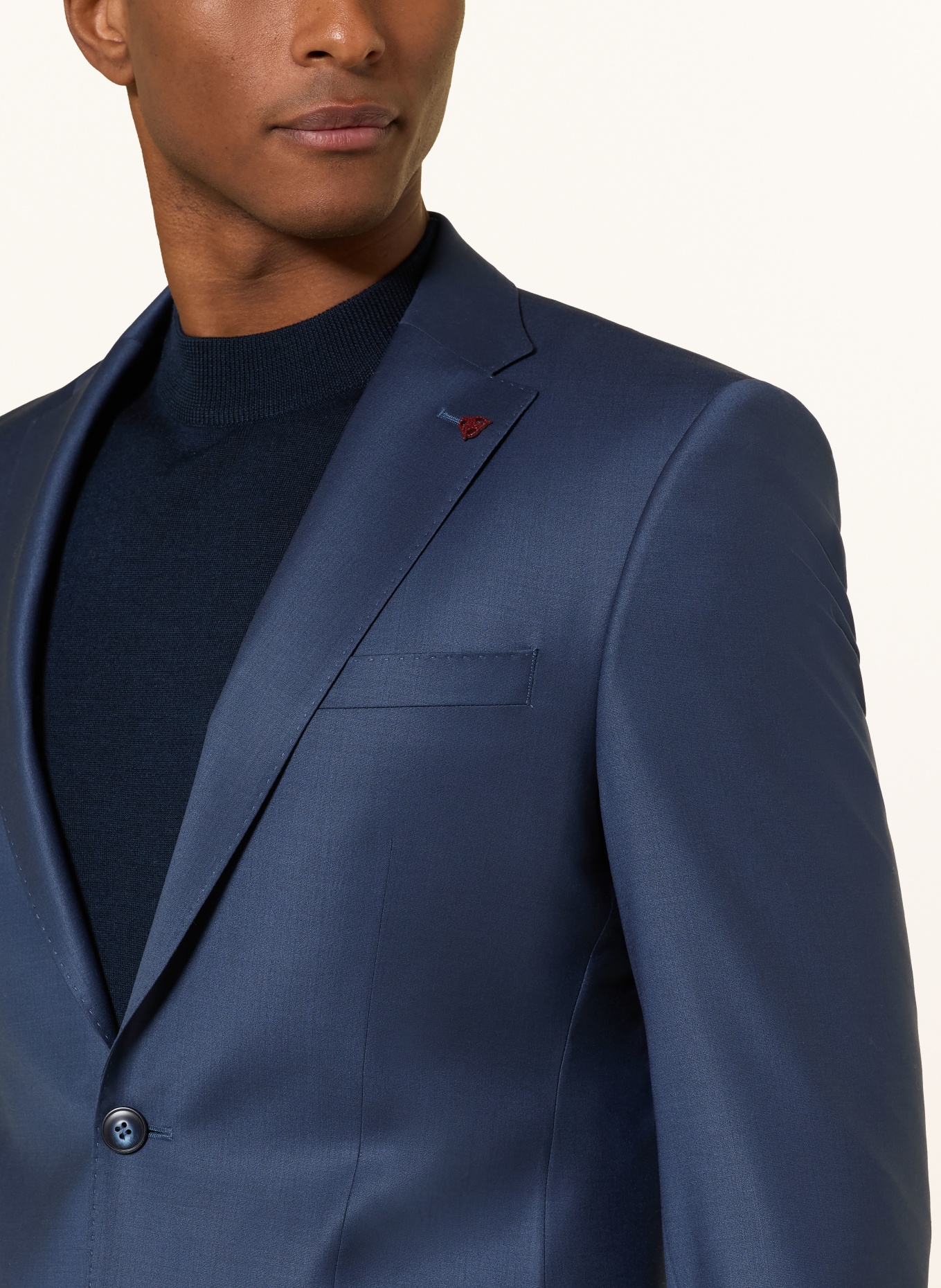 ROY ROBSON Marynarka slim fit: A410 DARK BLUE