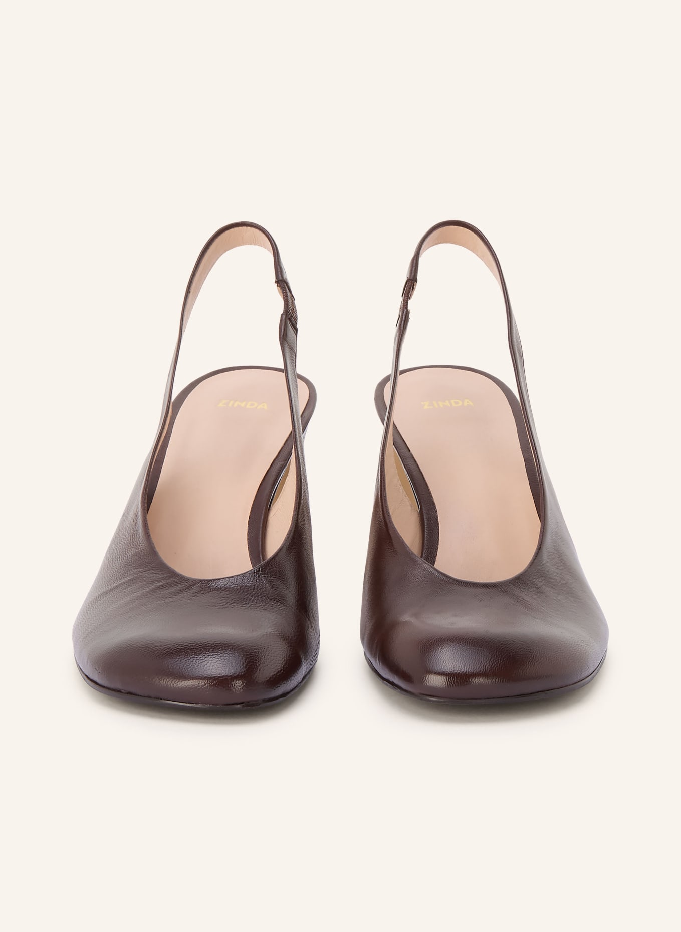 ZINDA Slingpumps MONIK: DUNKELBRAUN