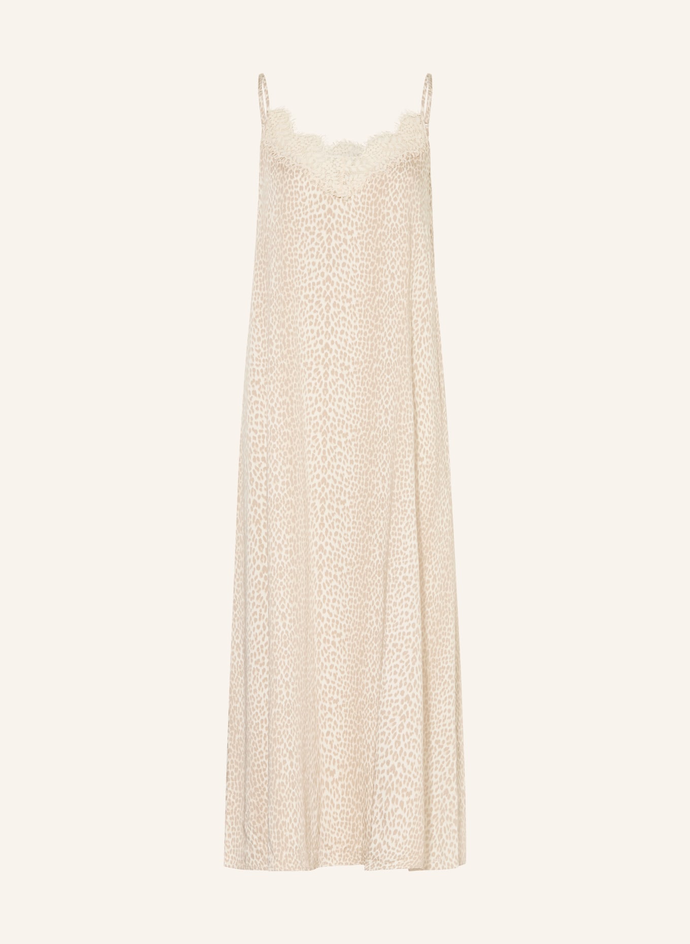 OH APRIL Kleid ALMA mit Spitze: CREME / BEIGE