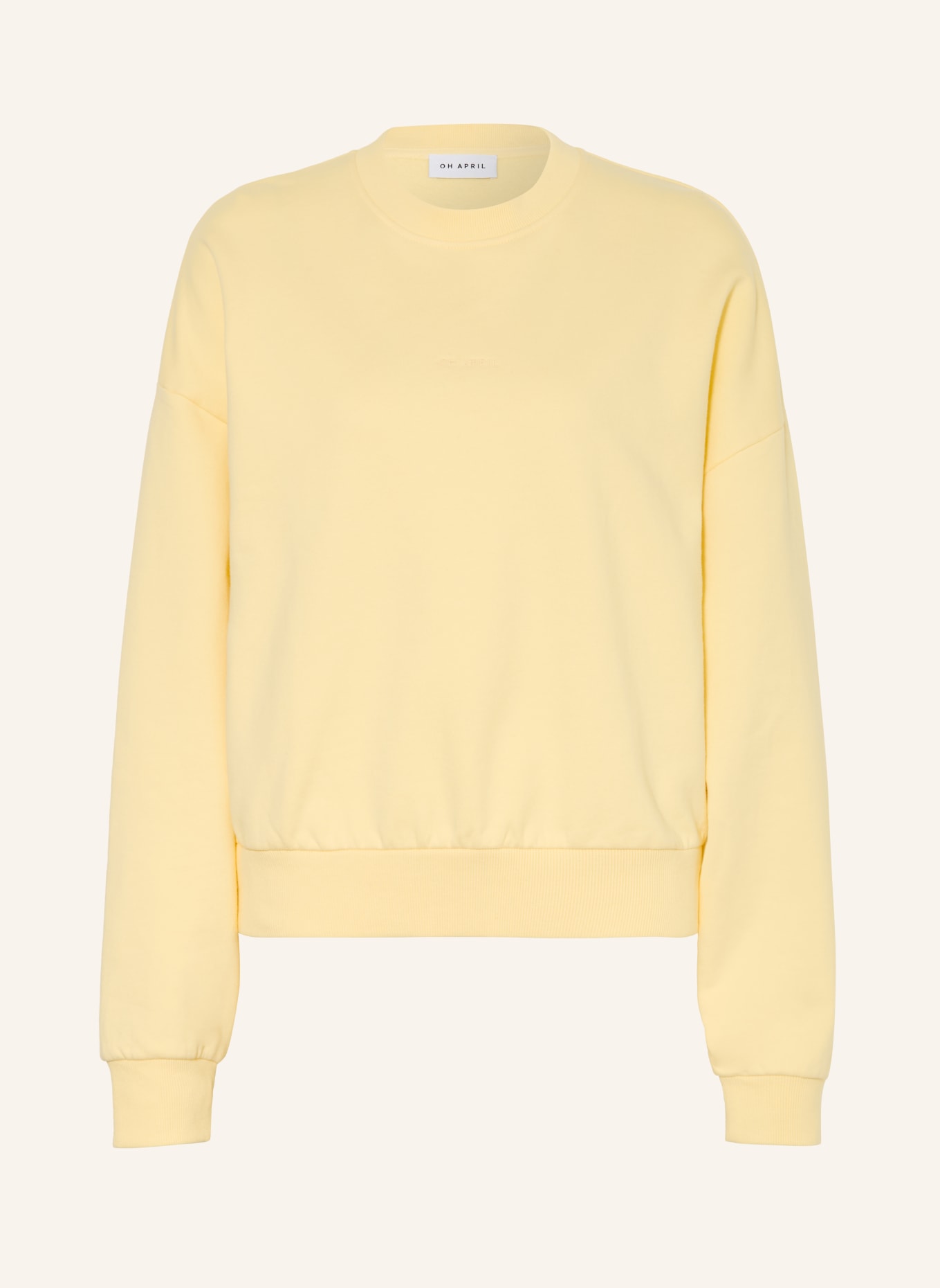 OH APRIL Mikina COFFEE: TMAVĚ ŽLUTÁ