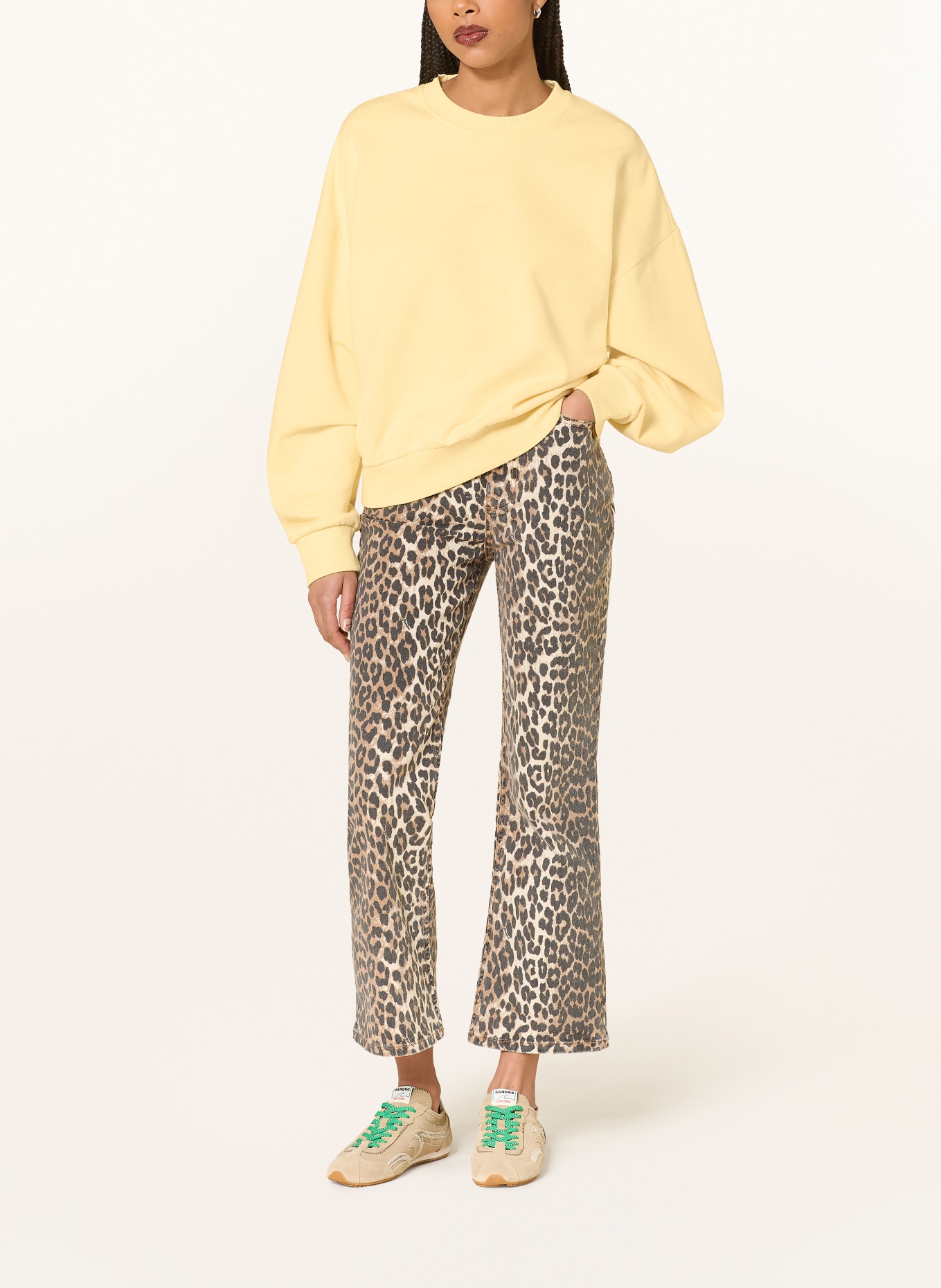 OH APRIL Mikina COFFEE: TMAVĚ ŽLUTÁ