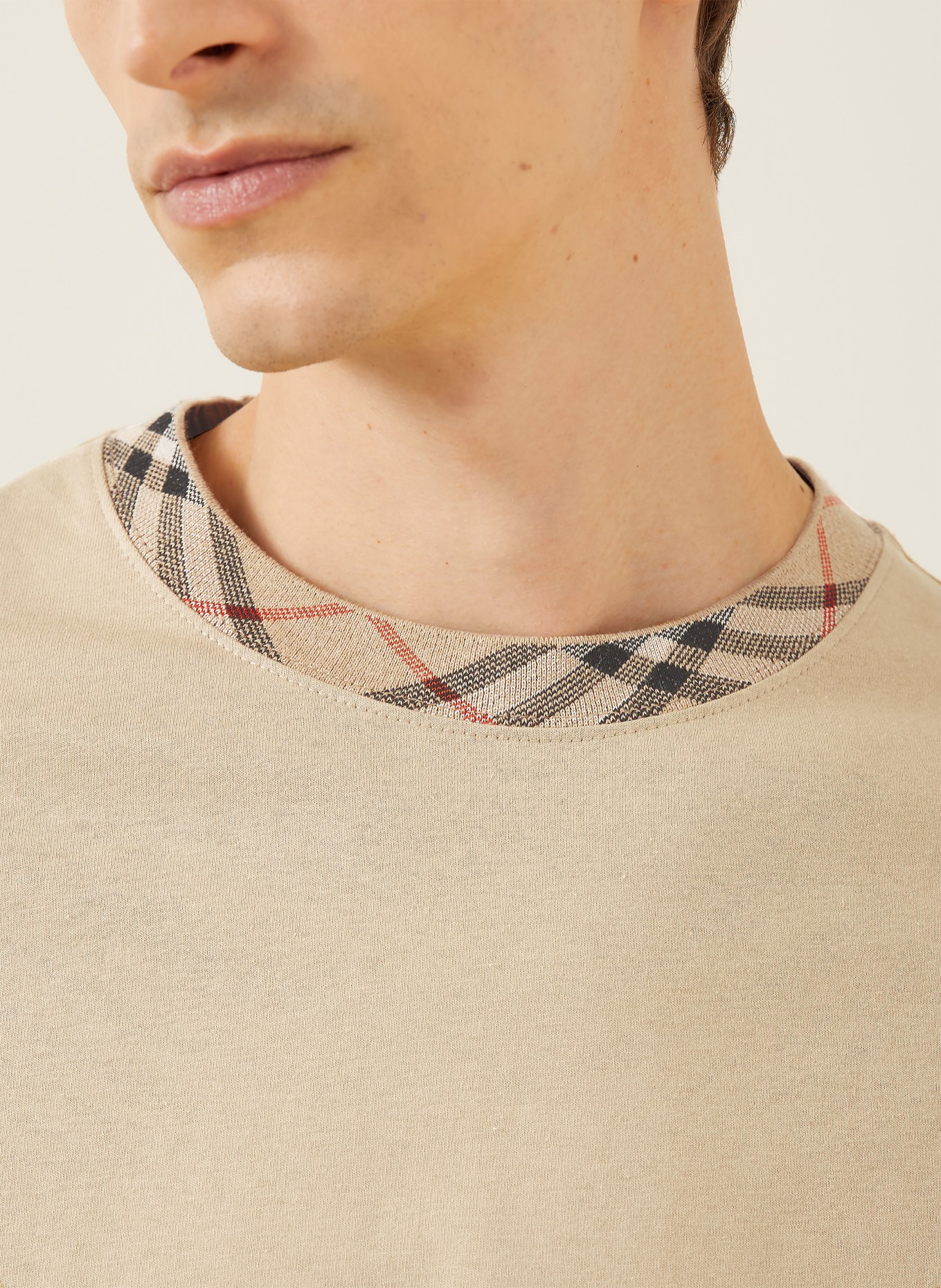 BURBERRY RYAN T-shirt: CAMEL