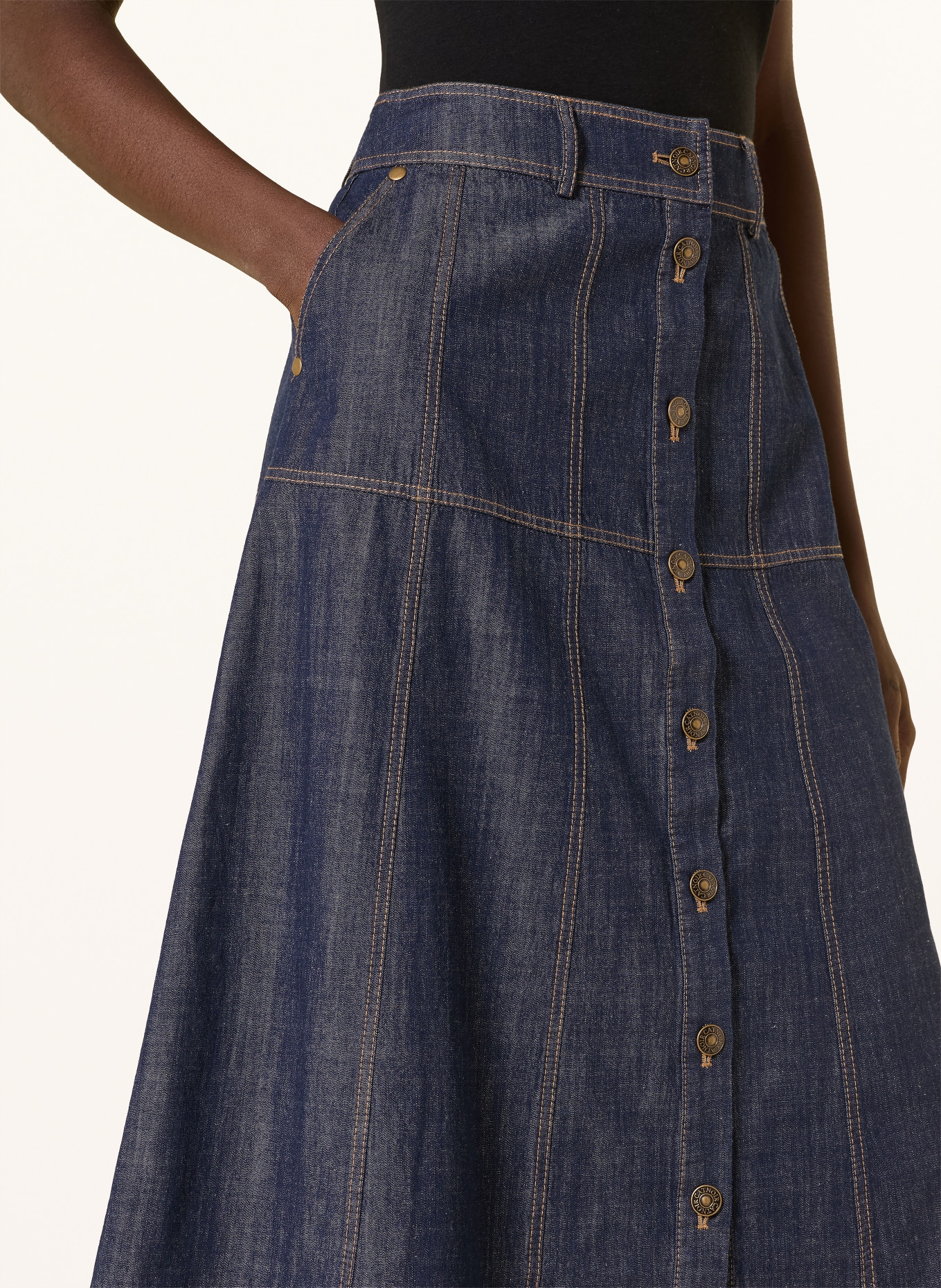 CATNOIR jupe en jean: BLEU FONCÉ