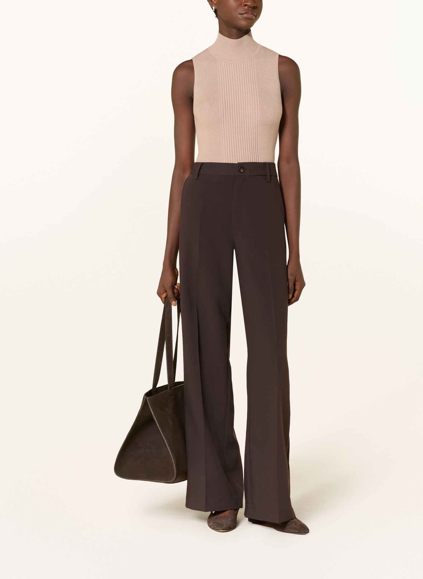 CATNOIR haut en maille: TAUPE