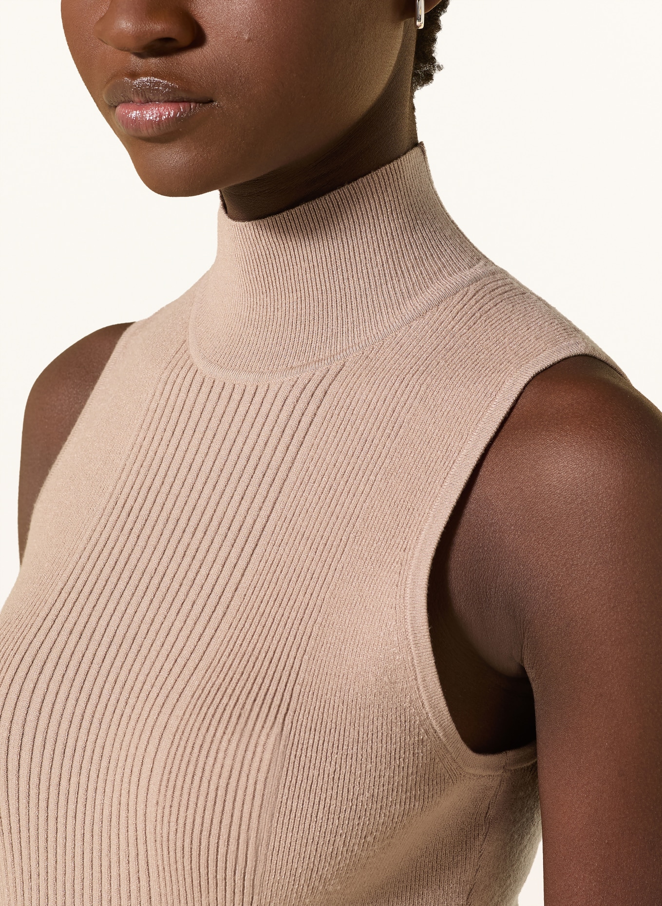 CATNOIR haut en maille: TAUPE