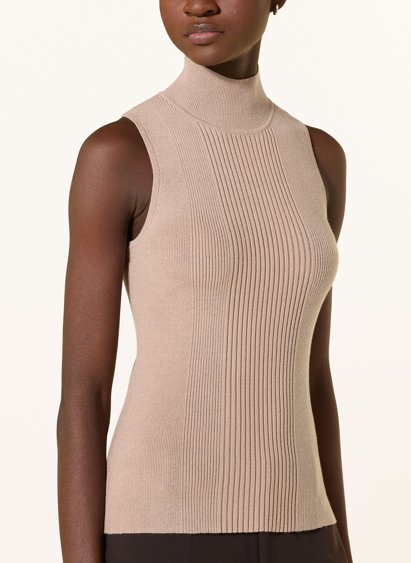CATNOIR haut en maille: TAUPE