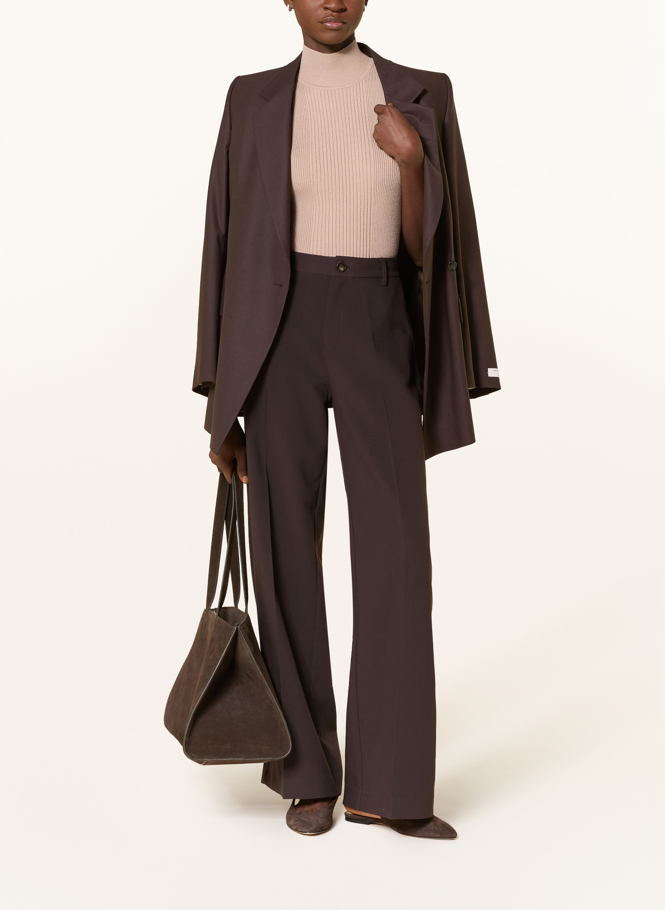 CATNOIR haut en maille: TAUPE