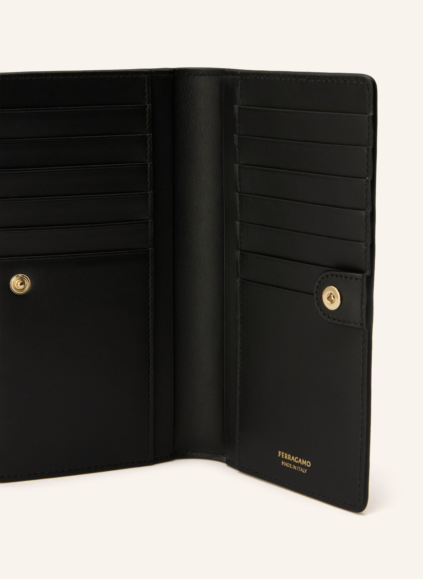 FERRAGAMO Geldbörse: GELB / BEIGE / BLAU