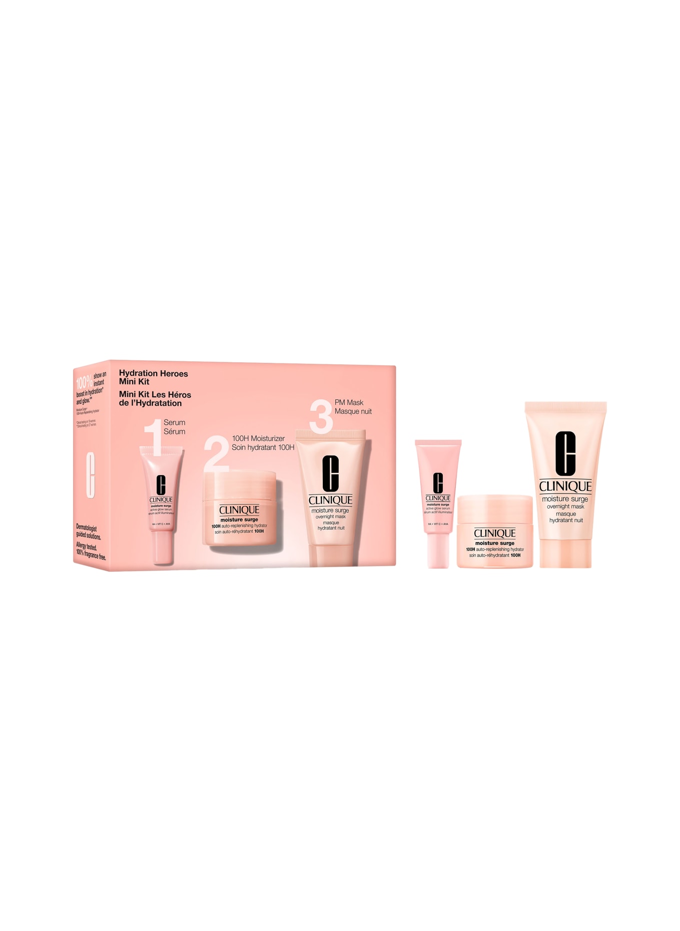 CLINIQUE MINI KIT HYDRATION HEROES