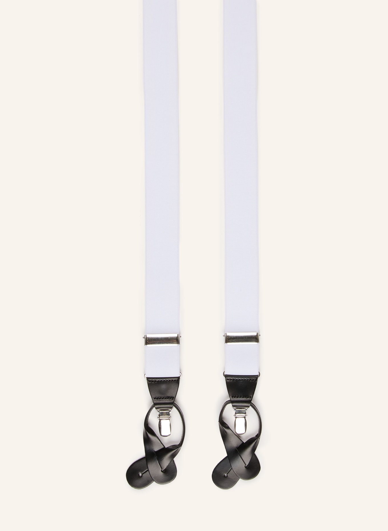 PAUL Hosenträger: WEISS / SCHWARZ