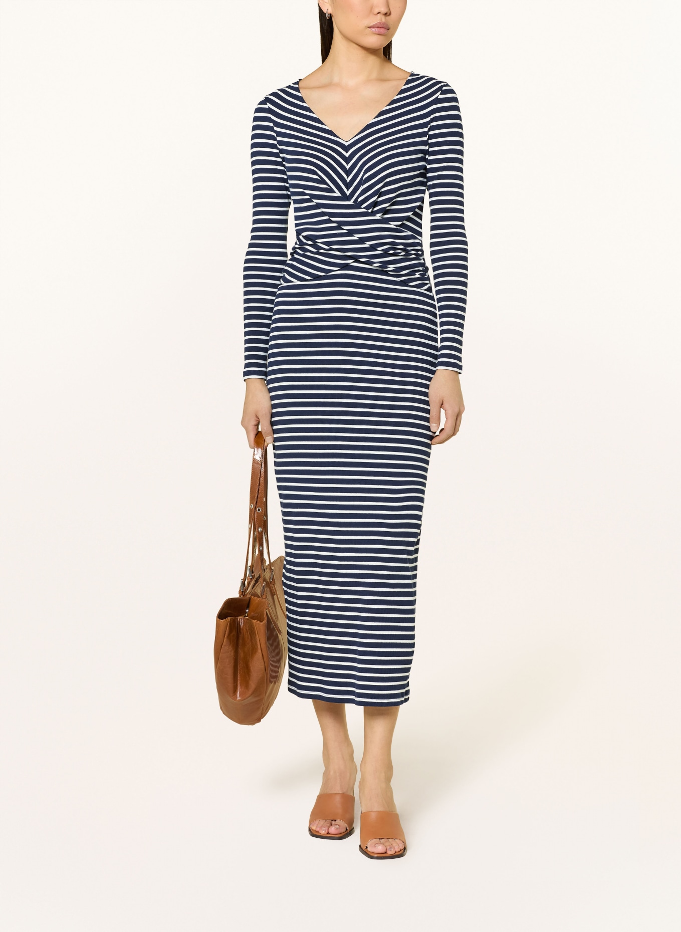 Rich & Royal šaty: TMAVĚ MODRÁ / BÍLÁ