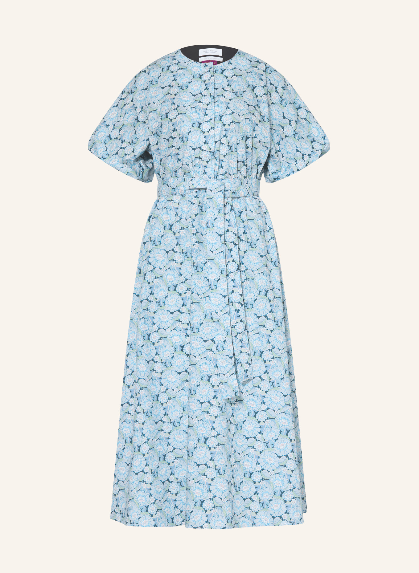 Rich & Royal Kleid: HELLBLAU / HELLGRÜN / DUNKELBLAU